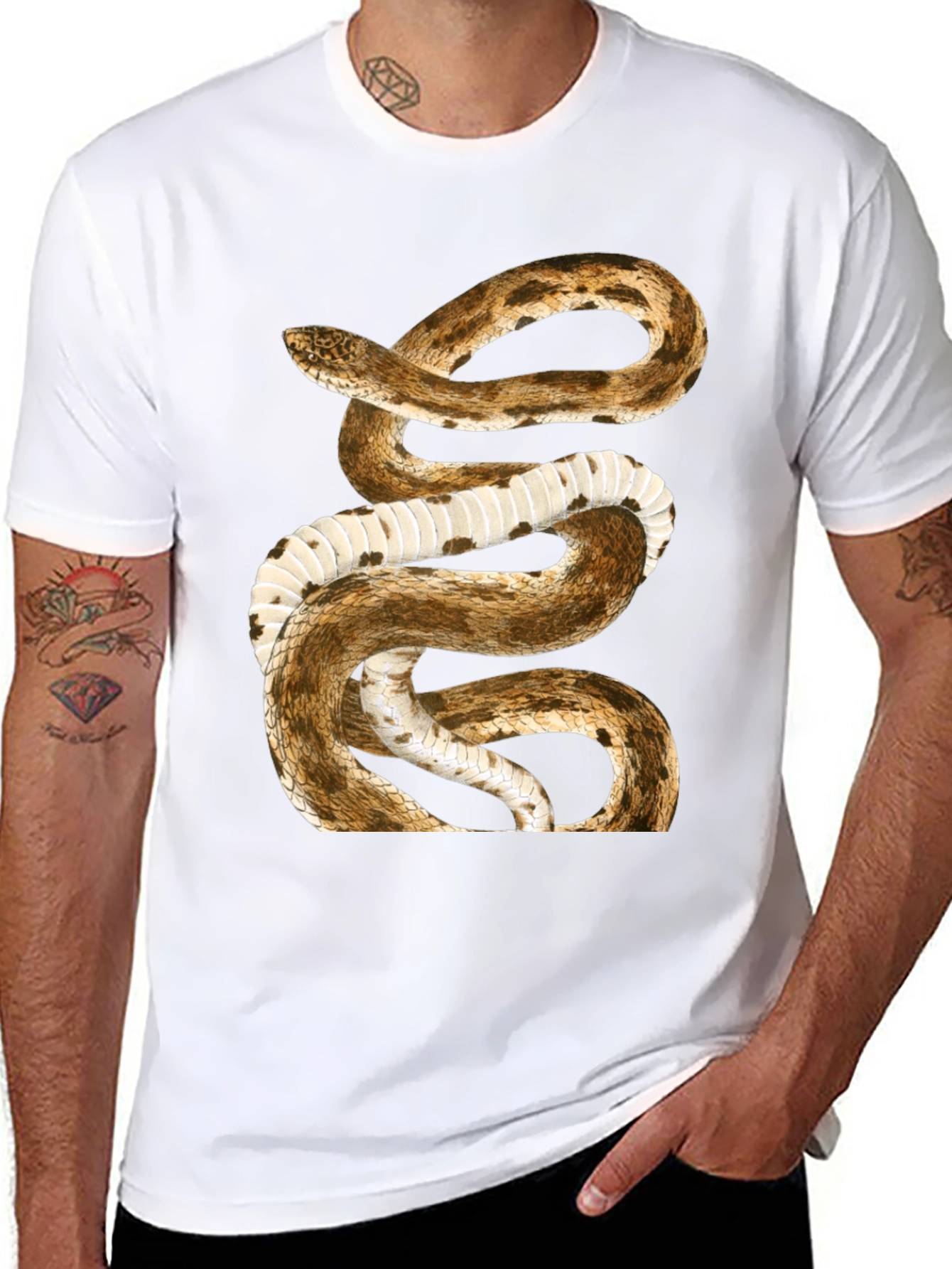 Snake T-Shirt - Bold Reptile Graphic Tee