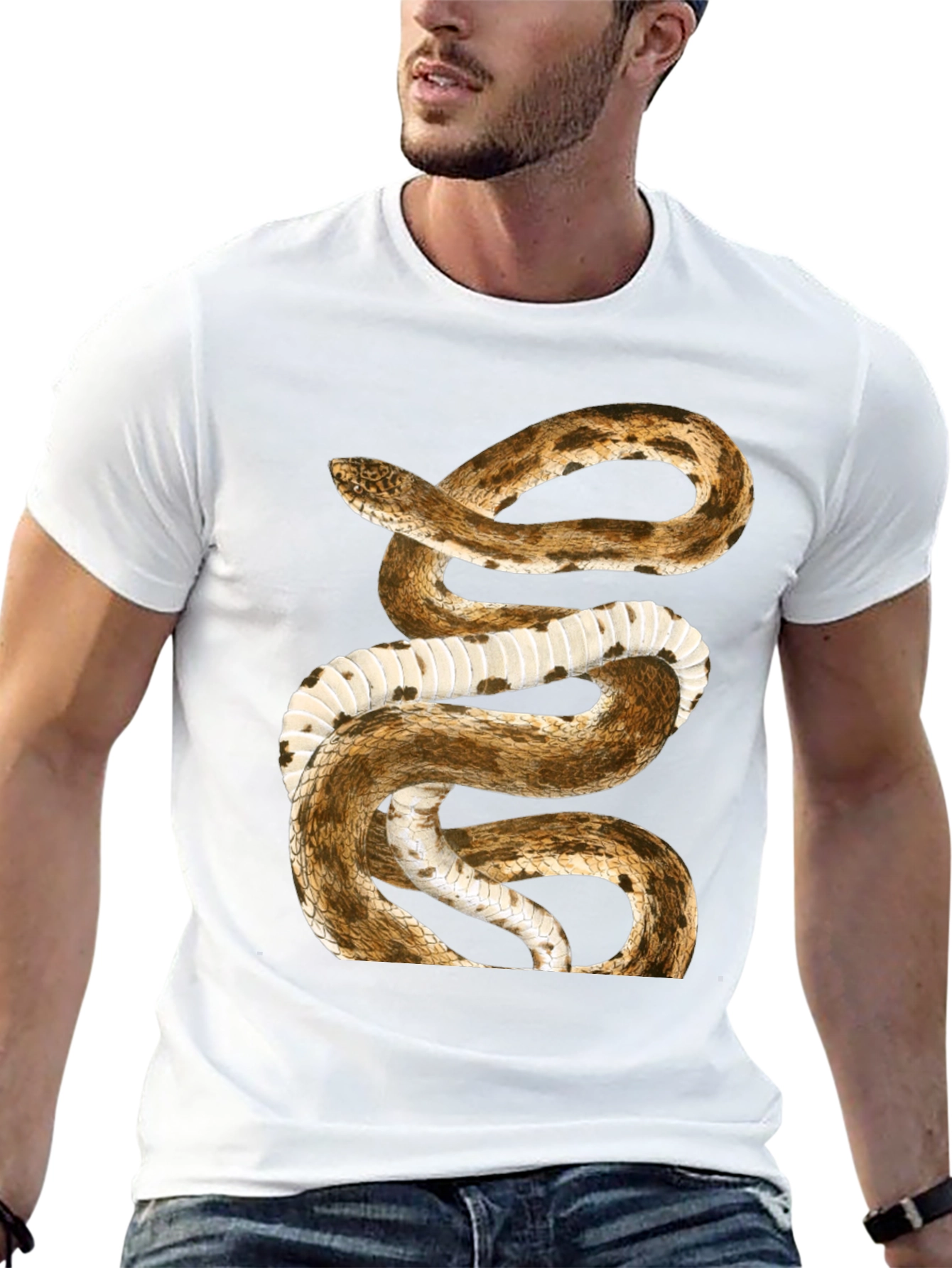 Snake T-Shirt - Bold Reptile Graphic Tee