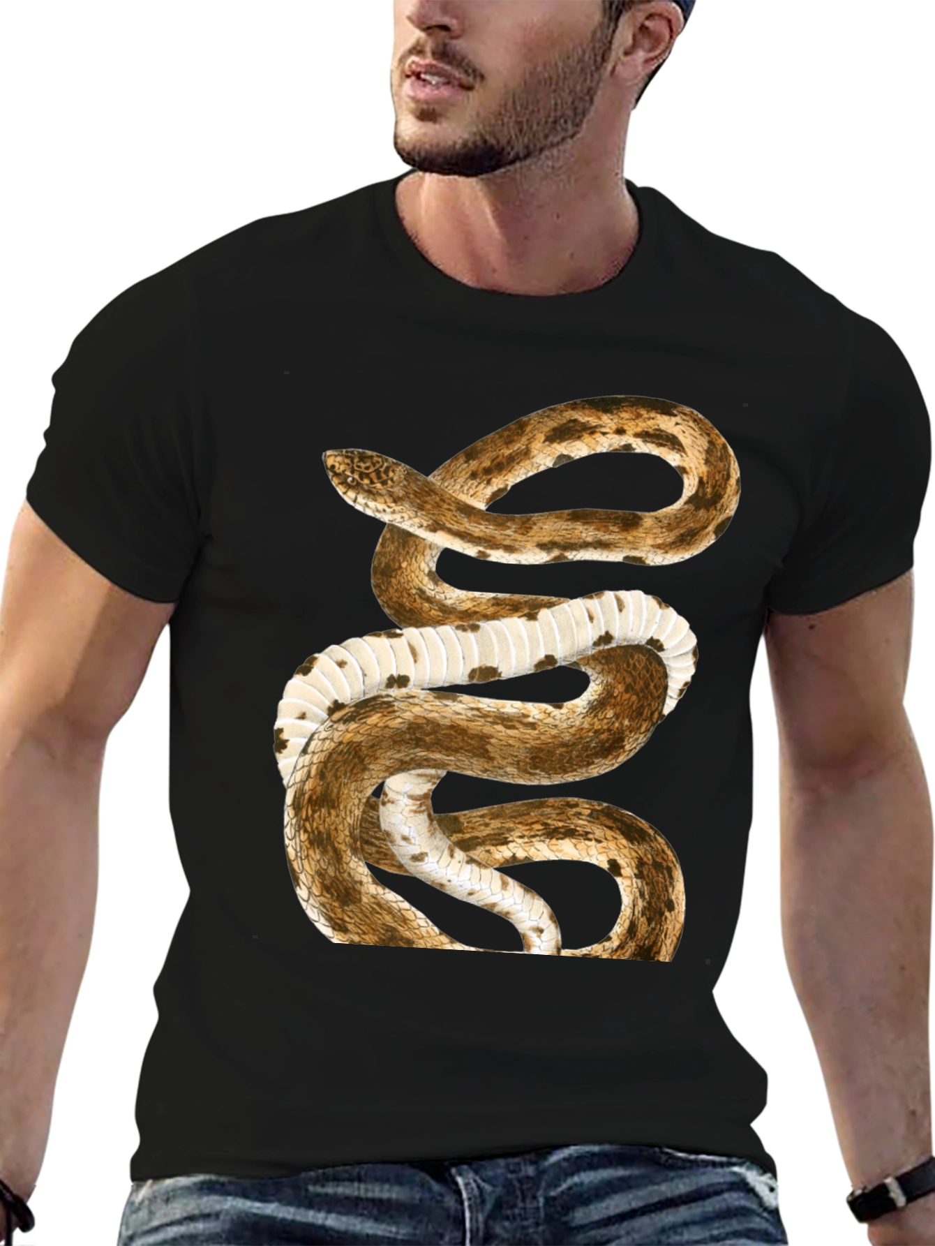 Snake T-Shirt - Bold Reptile Graphic Tee