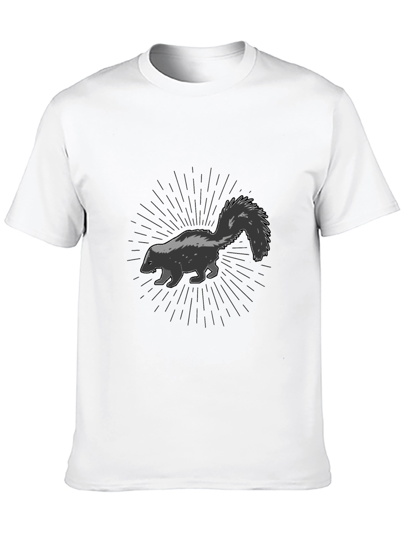 Skunk Graphic Tee - Modern Style