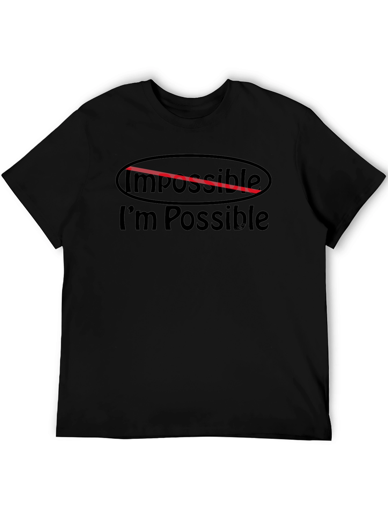Im Possible Black T-Shirt