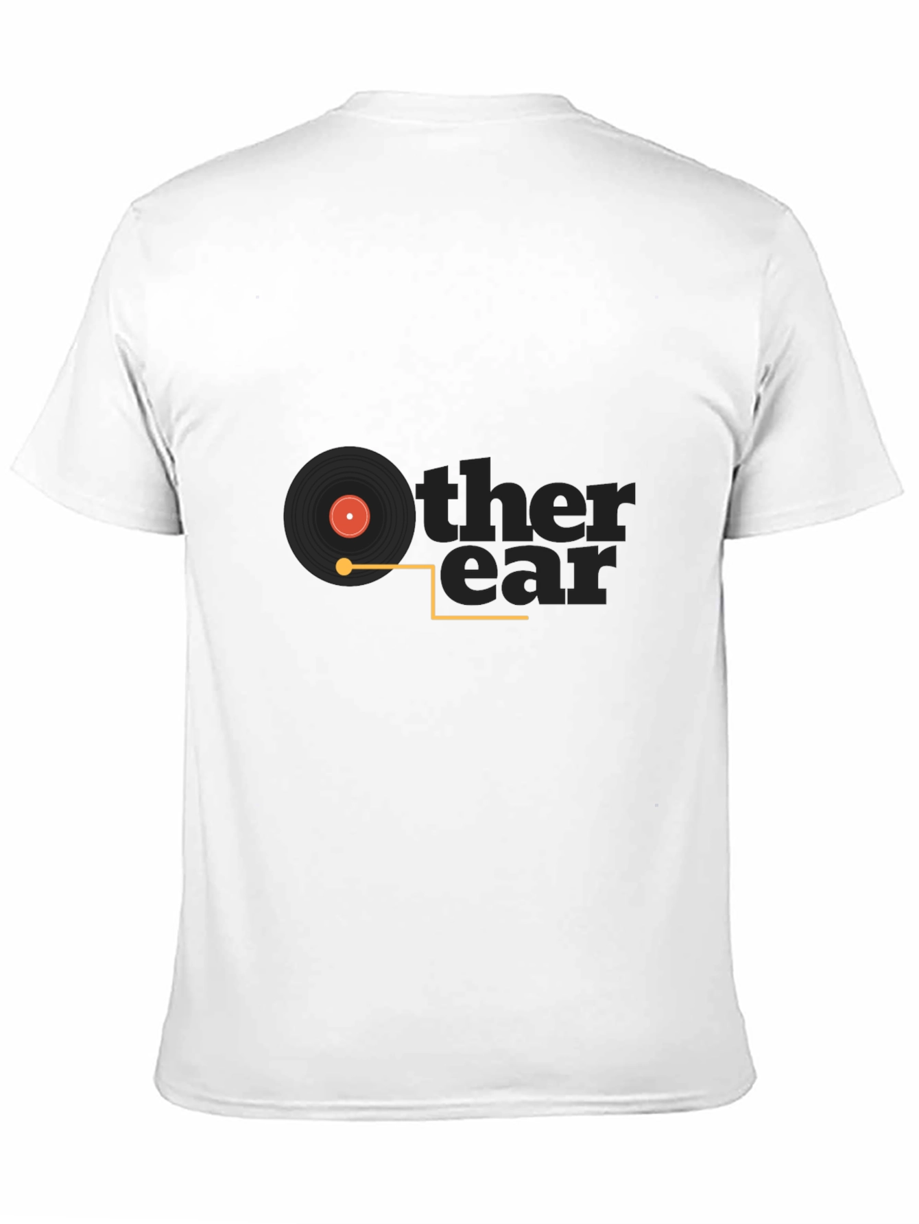 Other Ear Record Player Black T-Shirt