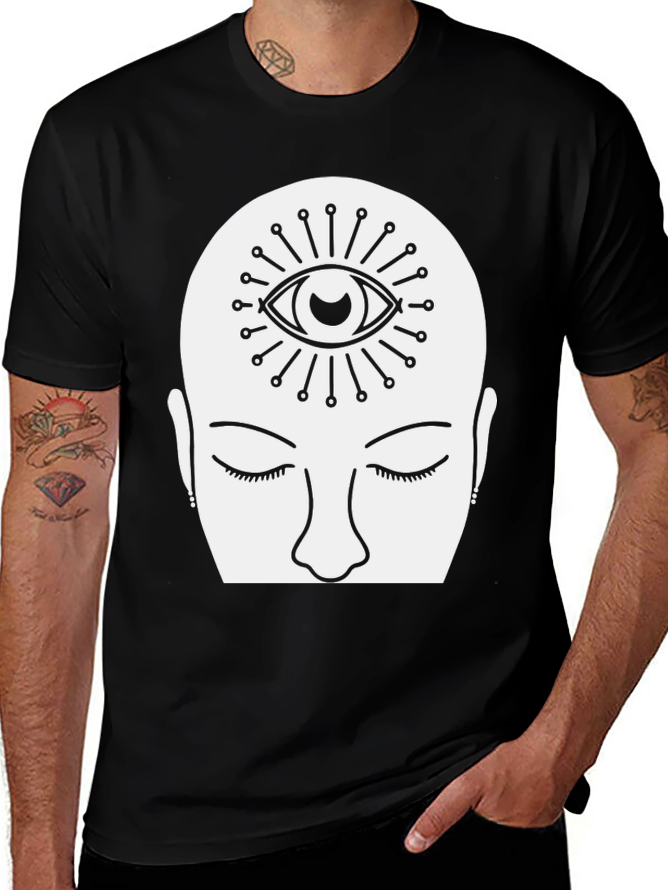 Meditative Mind T-Shirt - Third Eye Chakra
