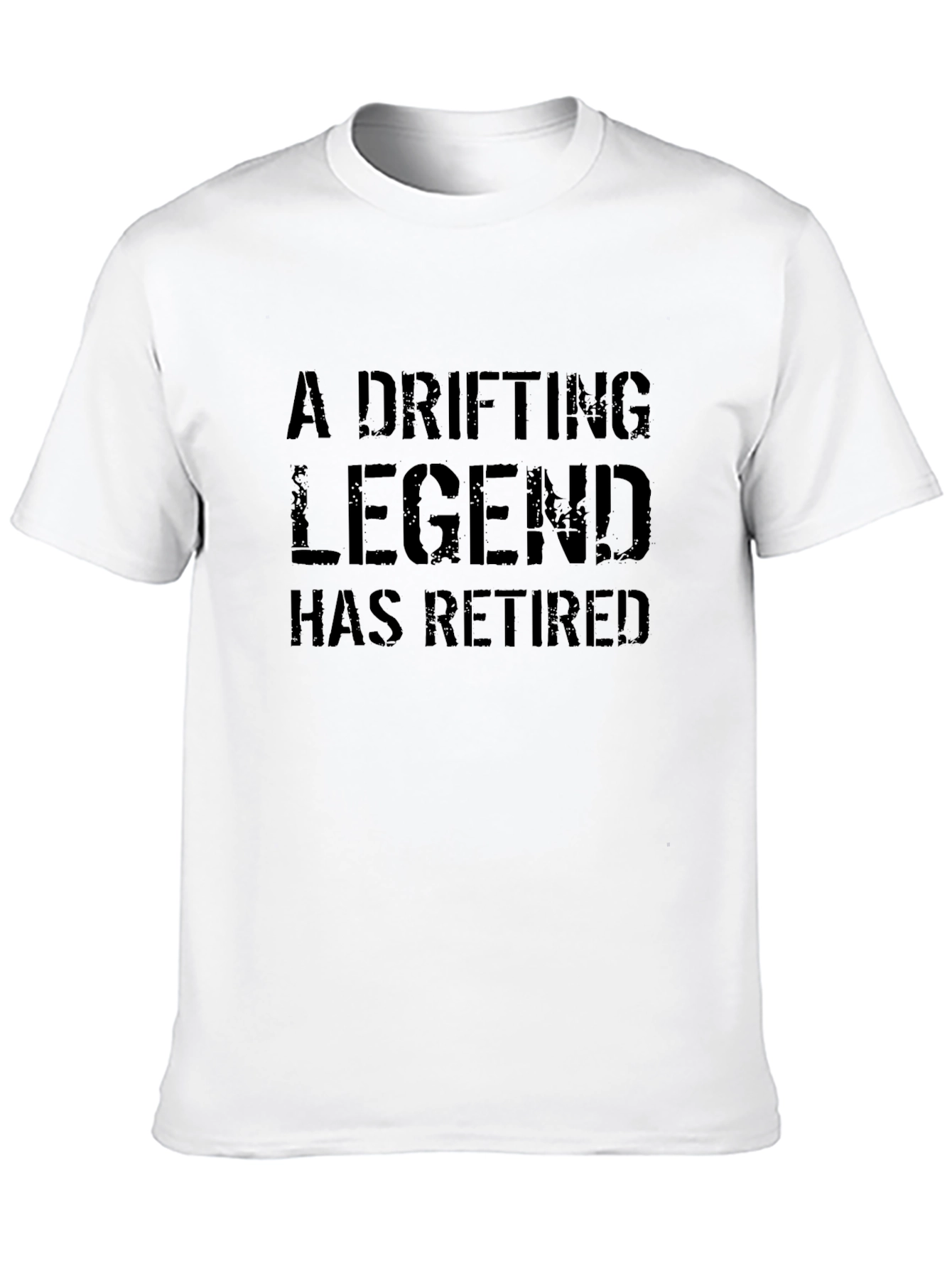 A Drifting Legend Retired Black T-Shirt