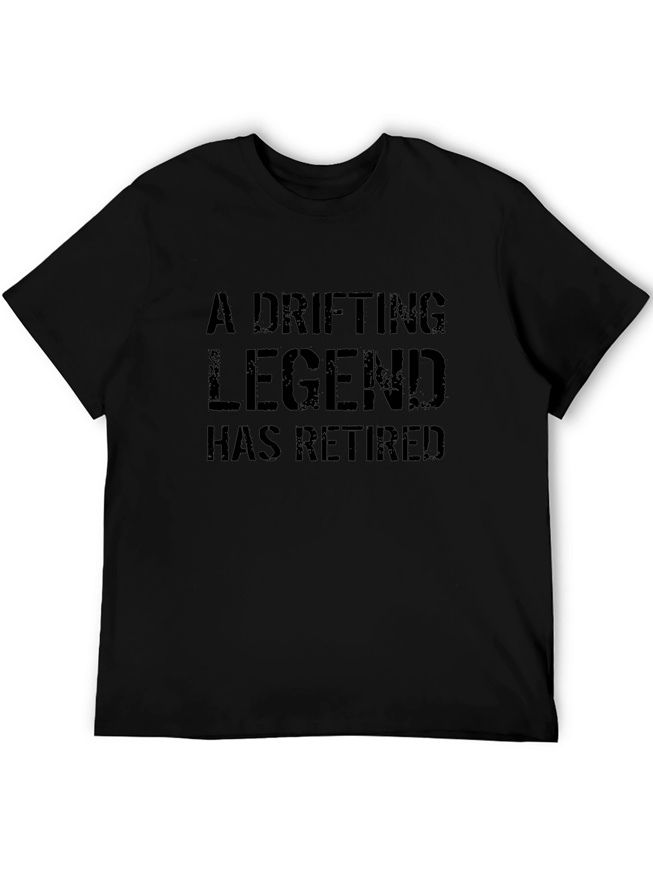 A Drifting Legend Retired Black T-Shirt