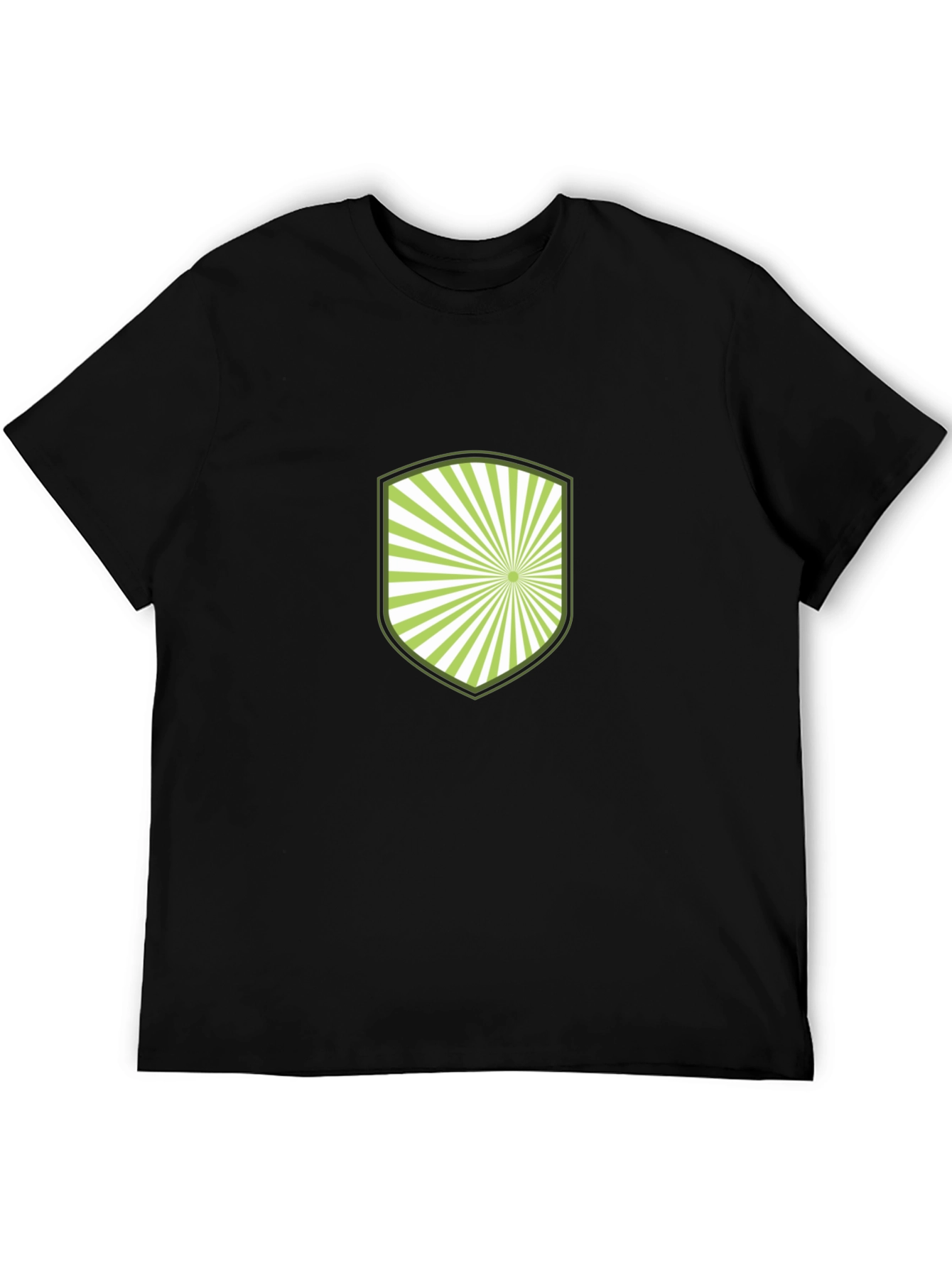 Graphic Shield Tee - Black