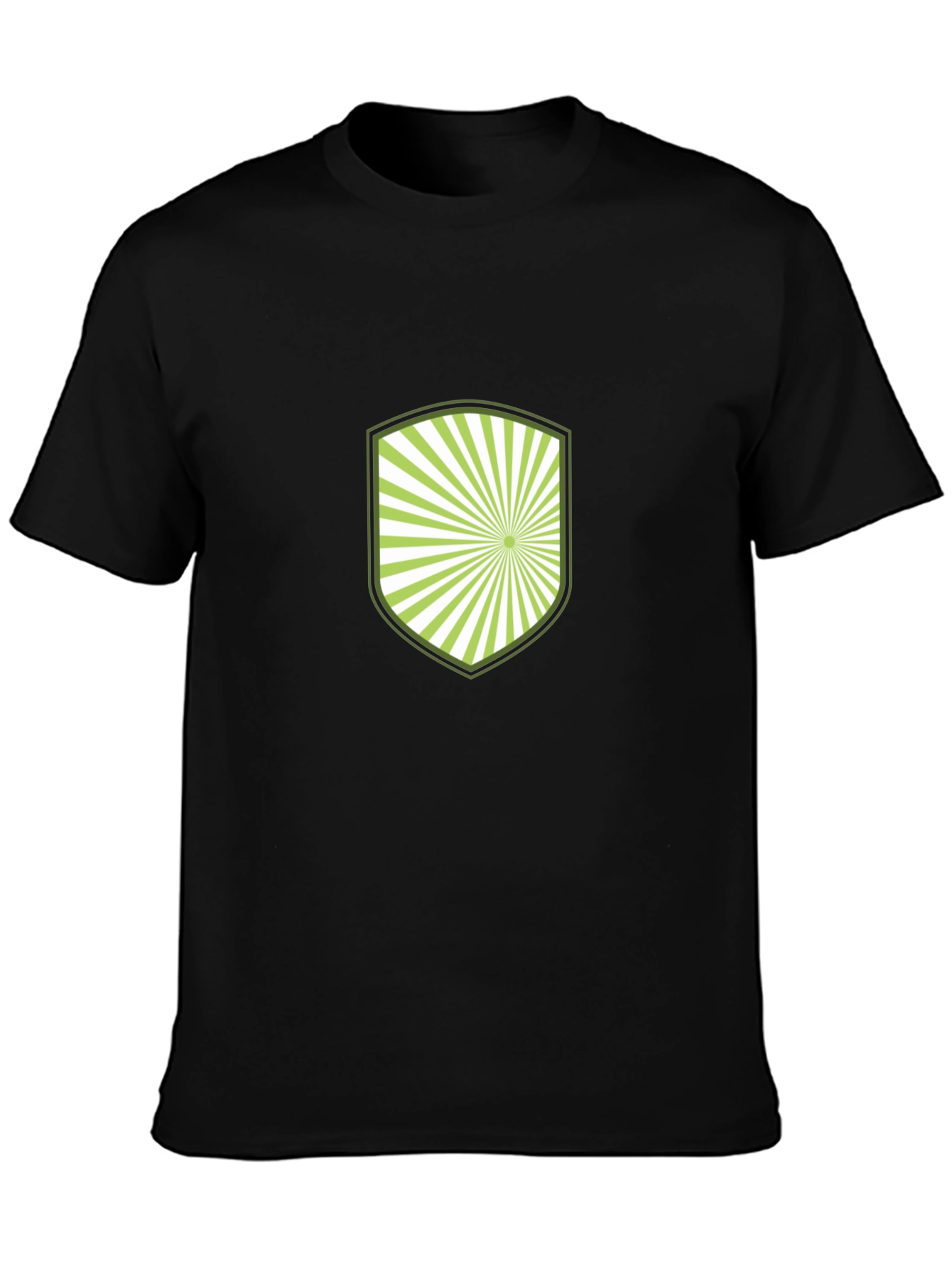 Graphic Shield Tee - Black