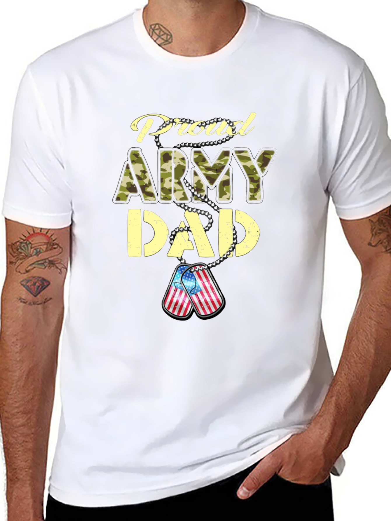 Proud Army Dad T-Shirt