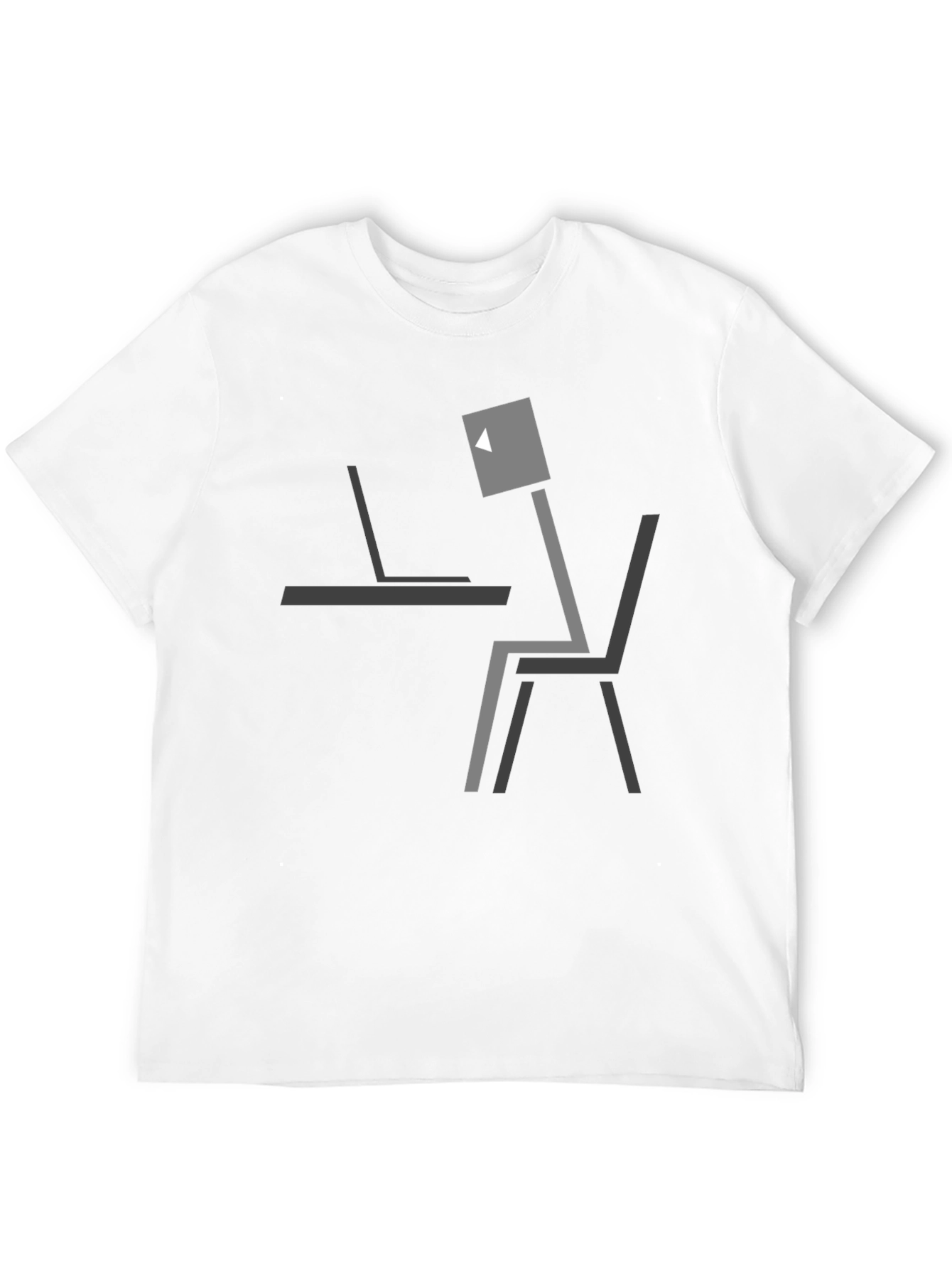 Abstract Work From Home T-Shirt