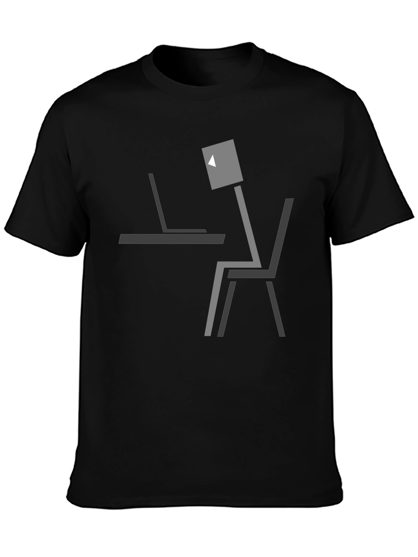 Abstract Work From Home T-Shirt