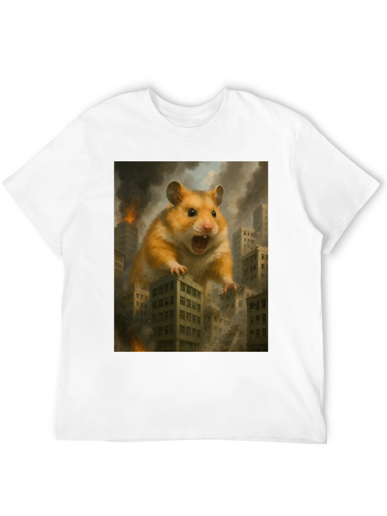 Giant Hamster Attack Graphic Tee