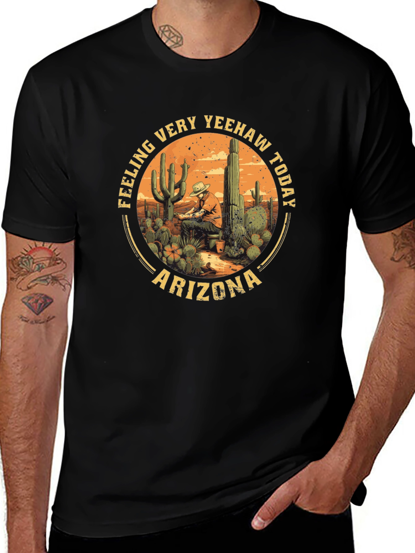 Yeehaw Arizona Graphic T-Shirt