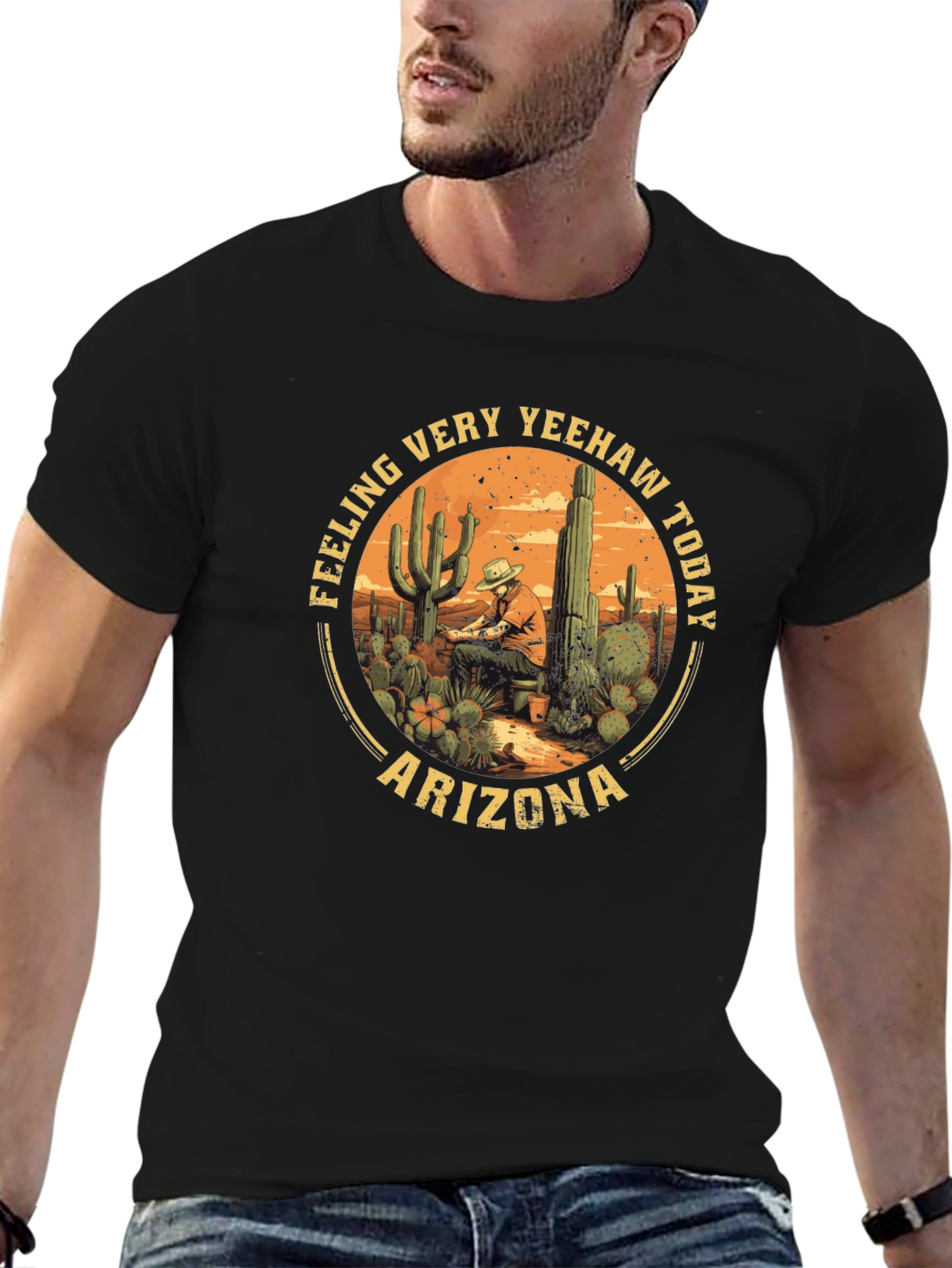 Yeehaw Arizona Graphic T-Shirt