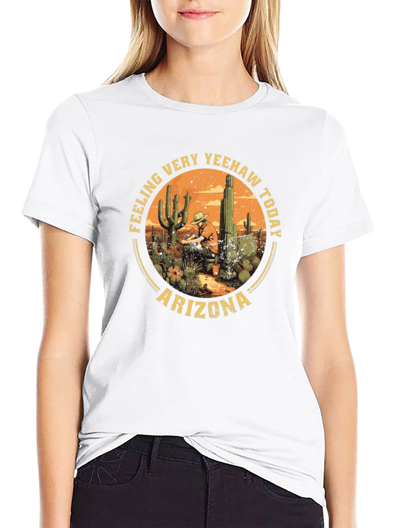 Yeehaw Arizona Graphic T-Shirt
