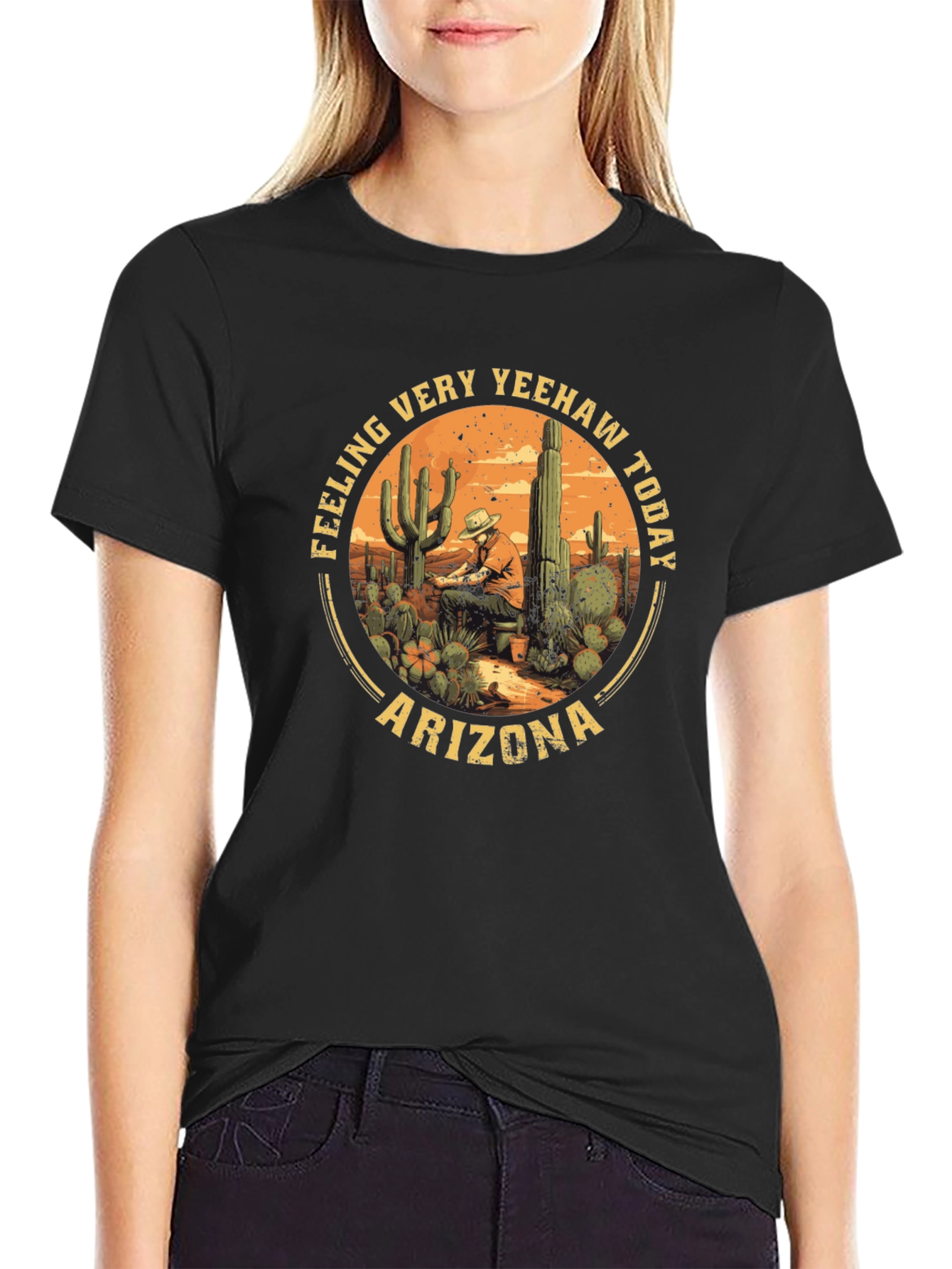 Yeehaw Arizona Graphic T-Shirt