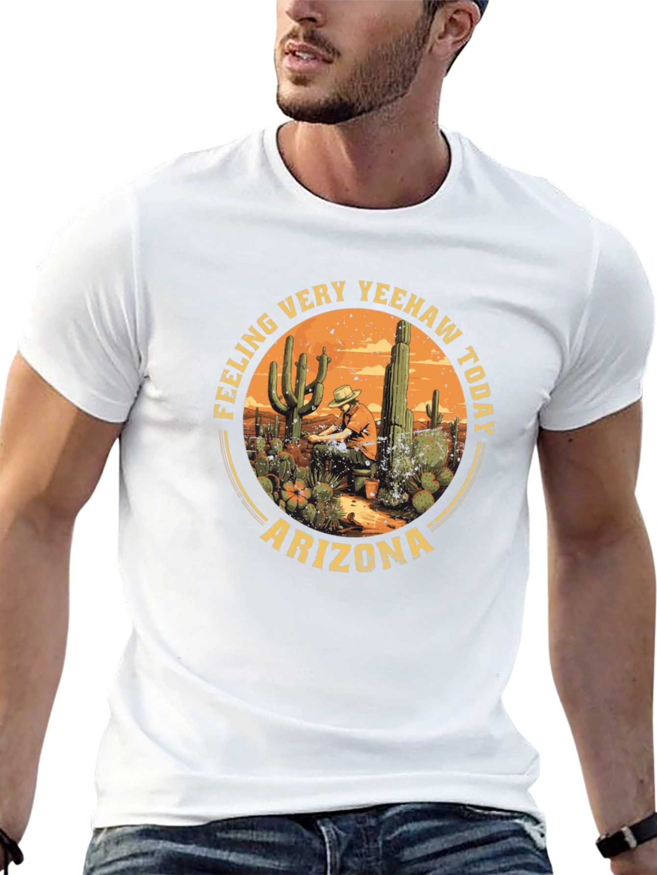 Yeehaw Arizona Graphic T-Shirt