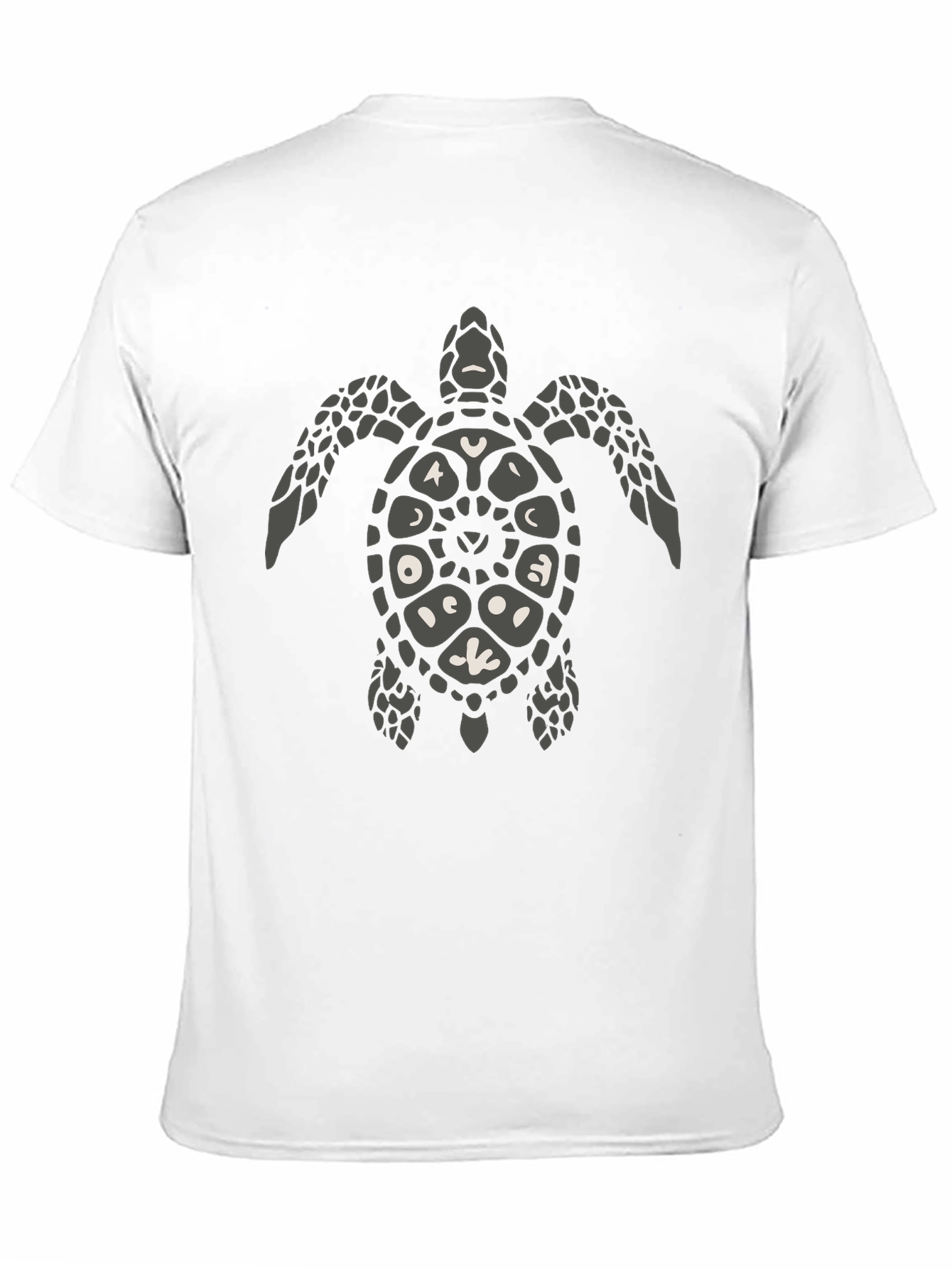 Turtle Graphic Print Mens T-Shirt