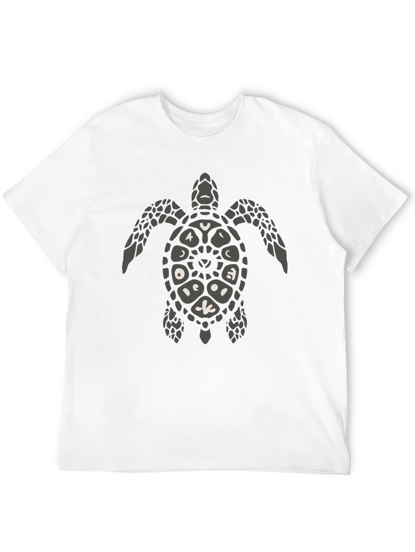 Turtle Graphic Print Mens T-Shirt