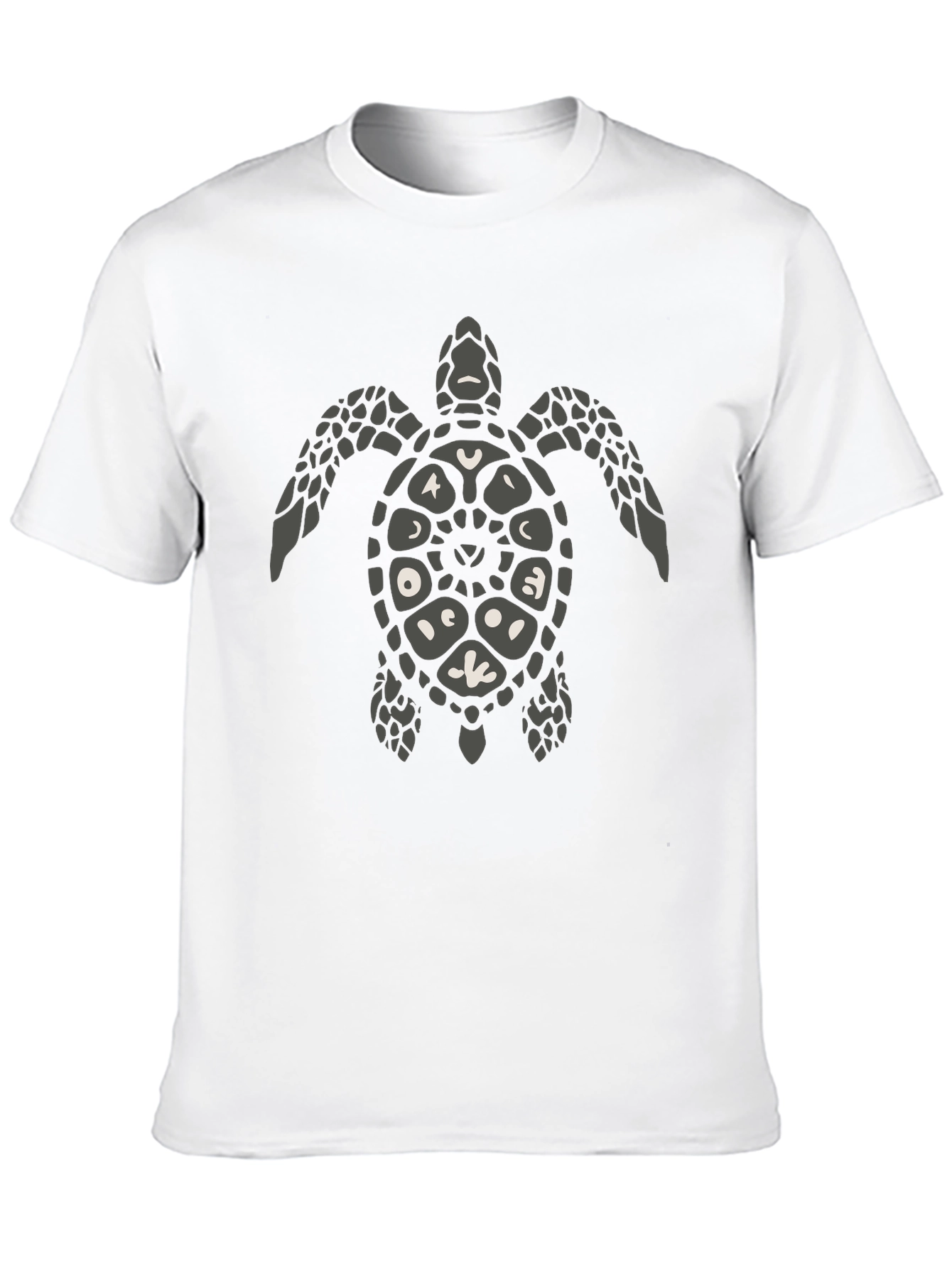 Turtle Graphic Print Mens T-Shirt