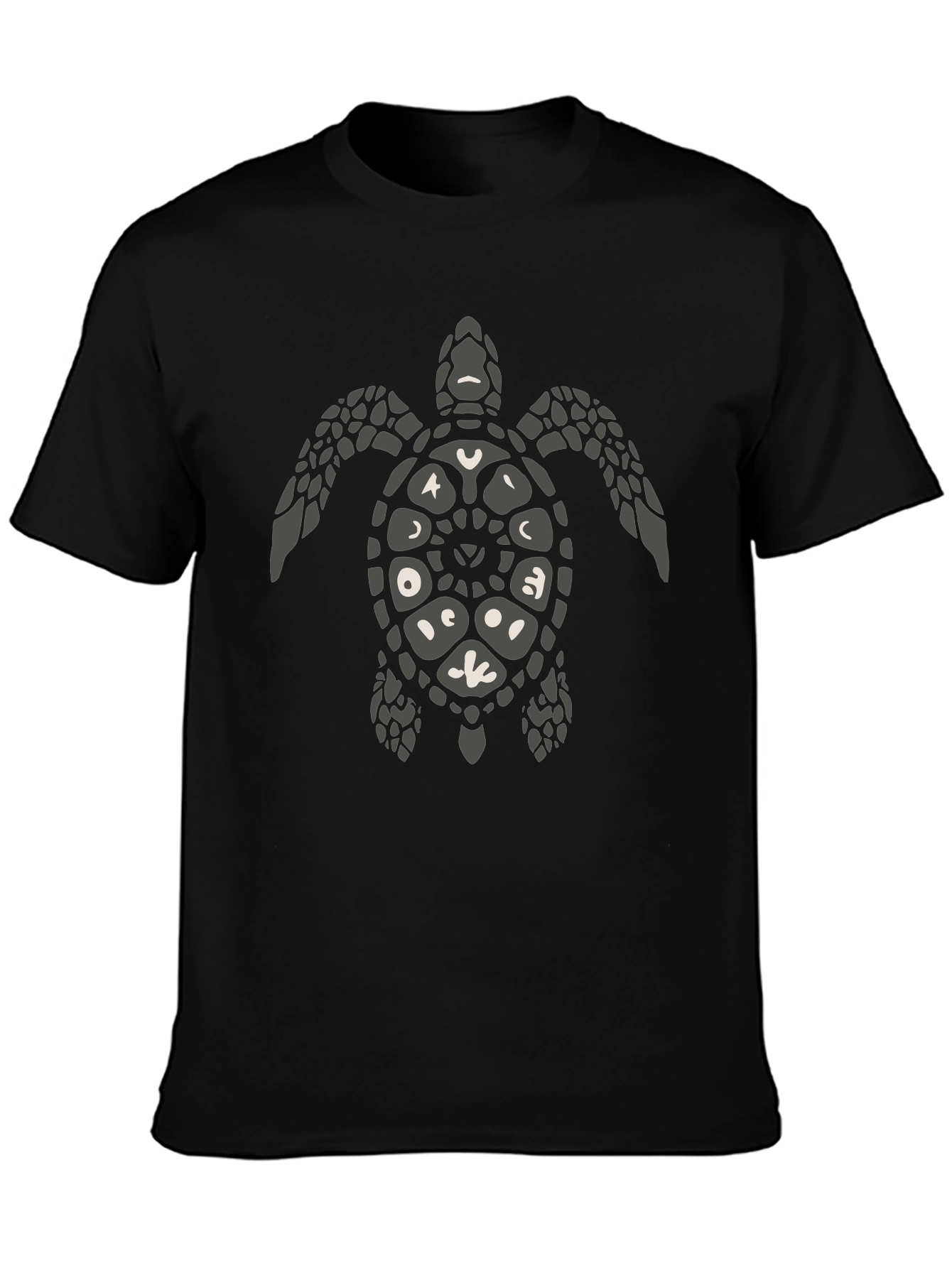 Turtle Graphic Print Mens T-Shirt
