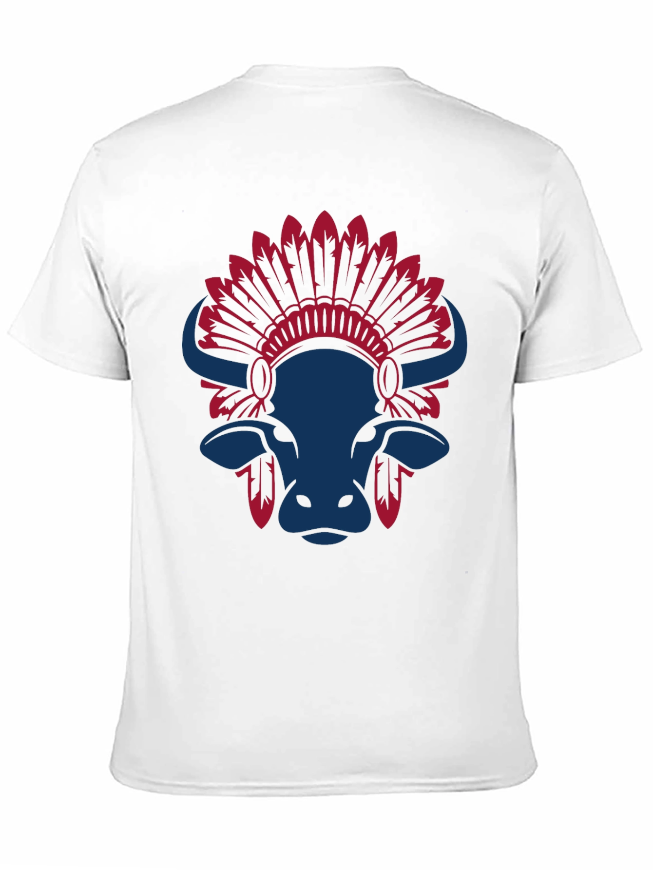 Buffalo Headdress Graphic Tee - Stylish Casual Wear