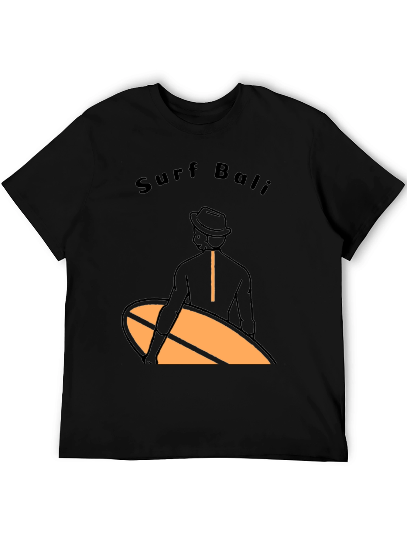 Surf Bali Graphic Tee - Black T-Shirt
