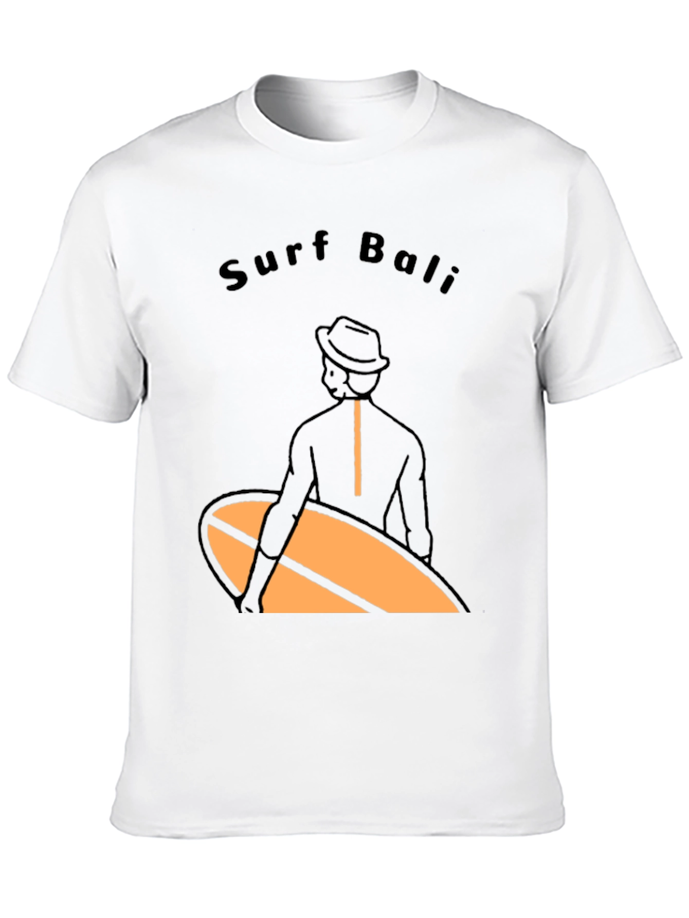 Surf Bali Graphic Tee - Black T-Shirt