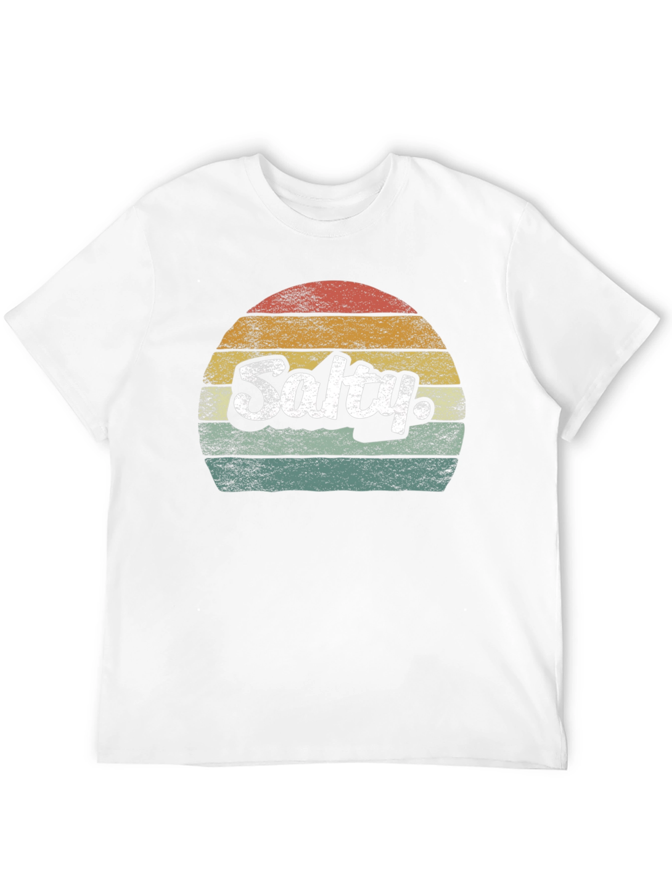 Retro Salty Sunset Graphic T-Shirt