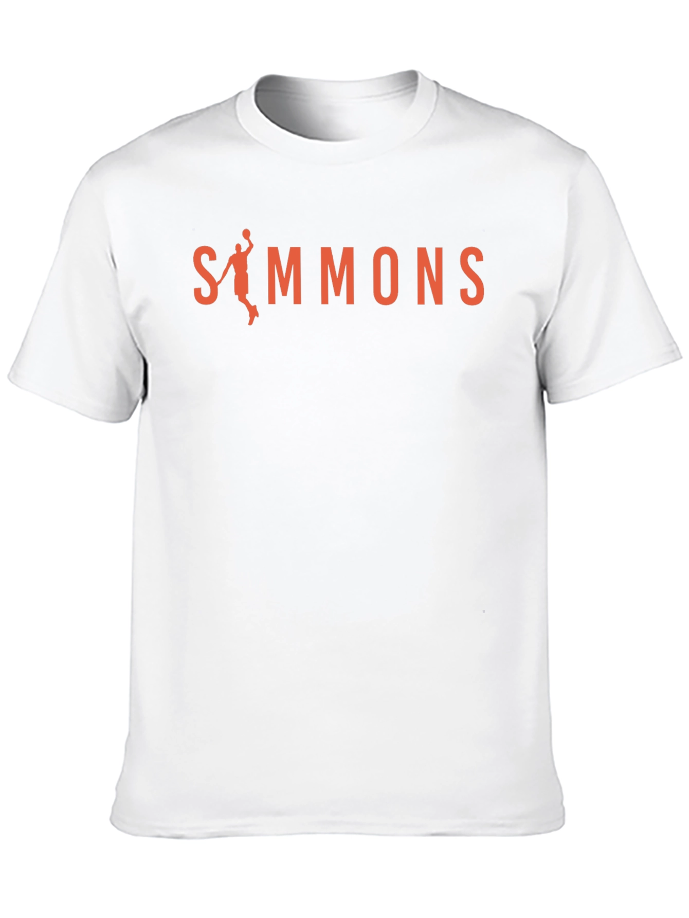 Simmons Basketball Graphic Tee - Black Cotton