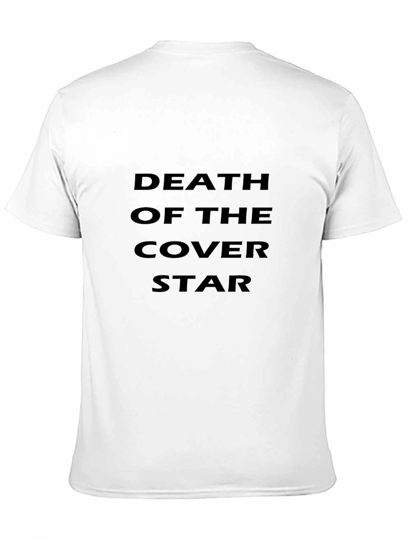 Death of the Cover Star Black Tee