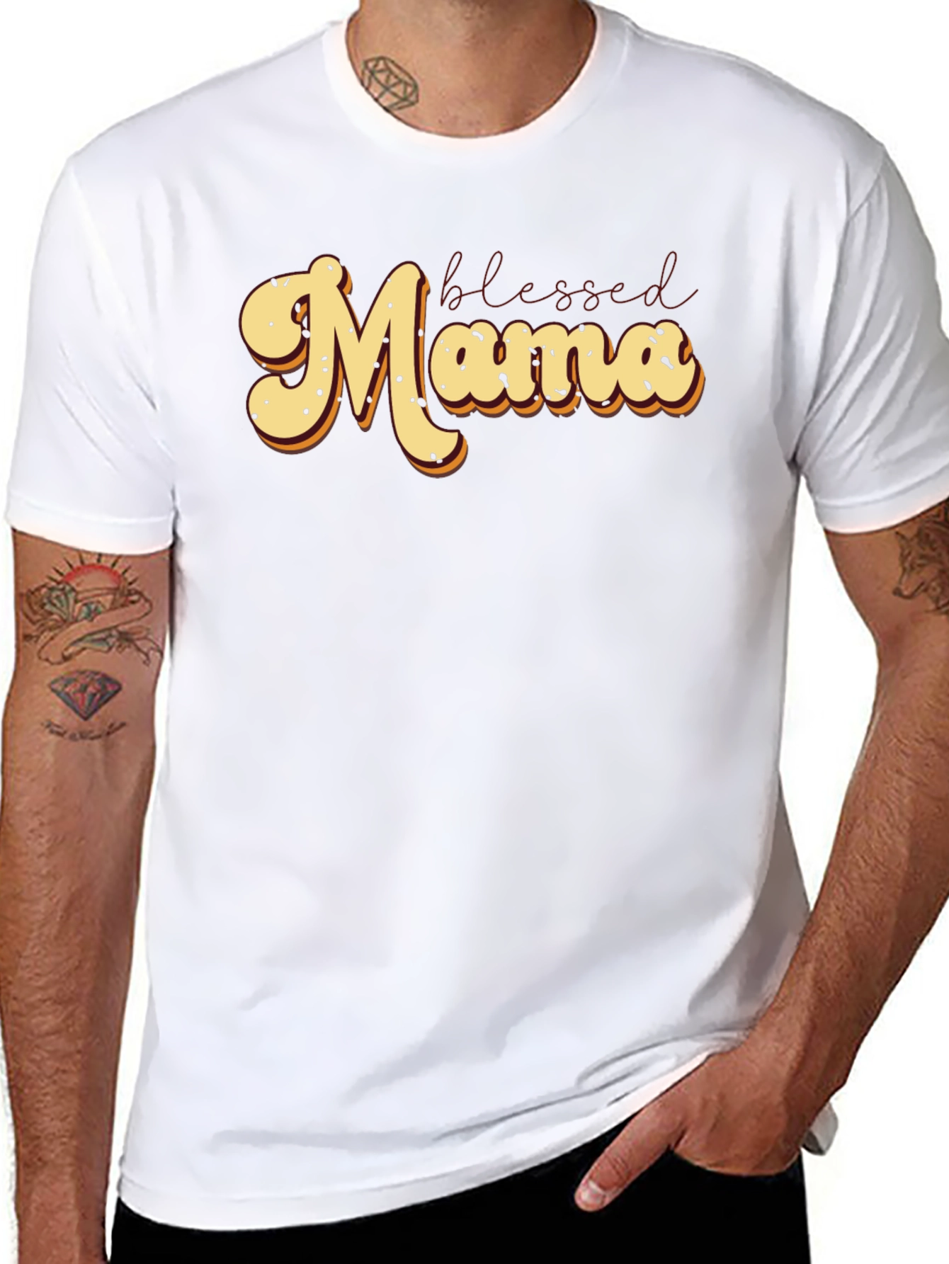 Blessed Mama Graphic Tee - Stylish Comfort Fit