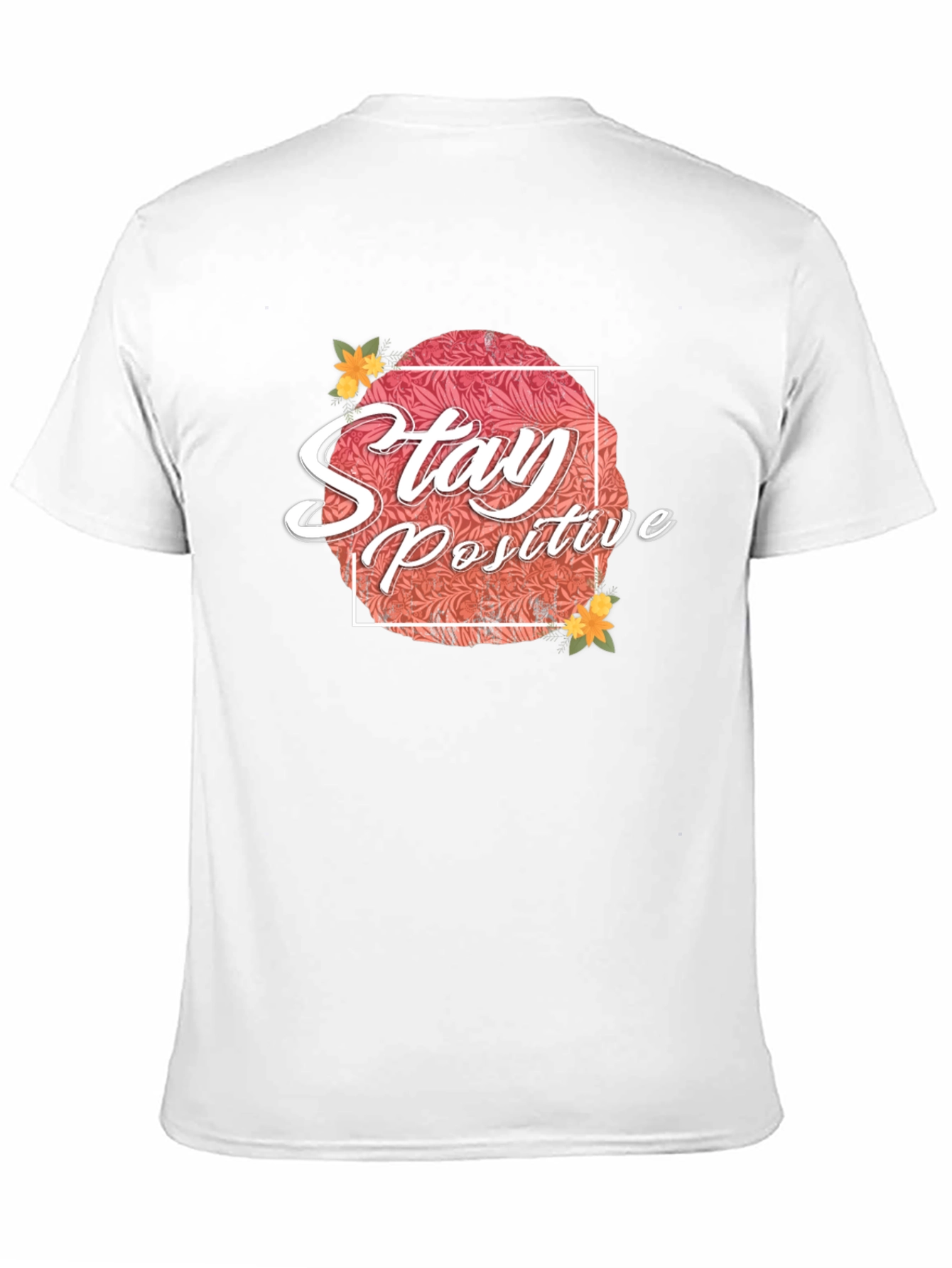 Stay Positive Graphic T-Shirt - Black