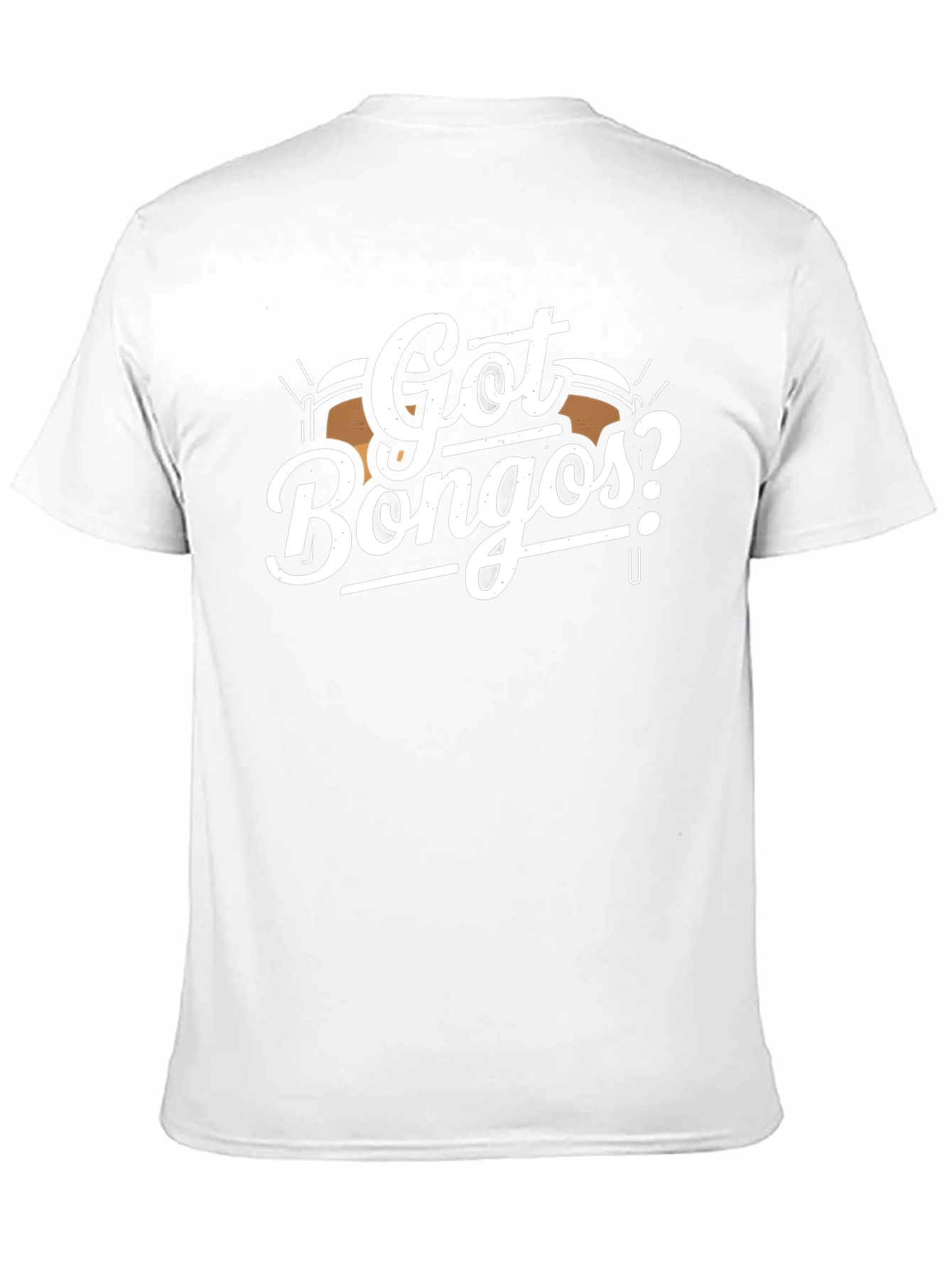 Got Bongos? Black Graphic T-Shirt