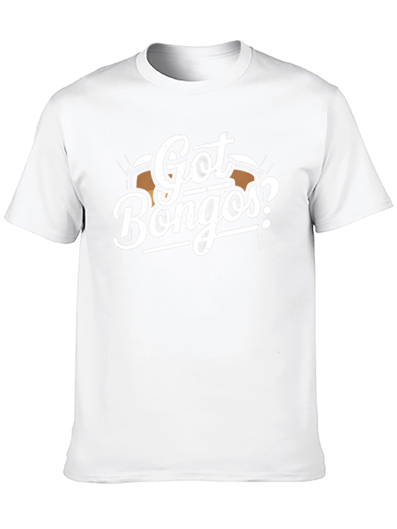 Got Bongos? Black Graphic T-Shirt