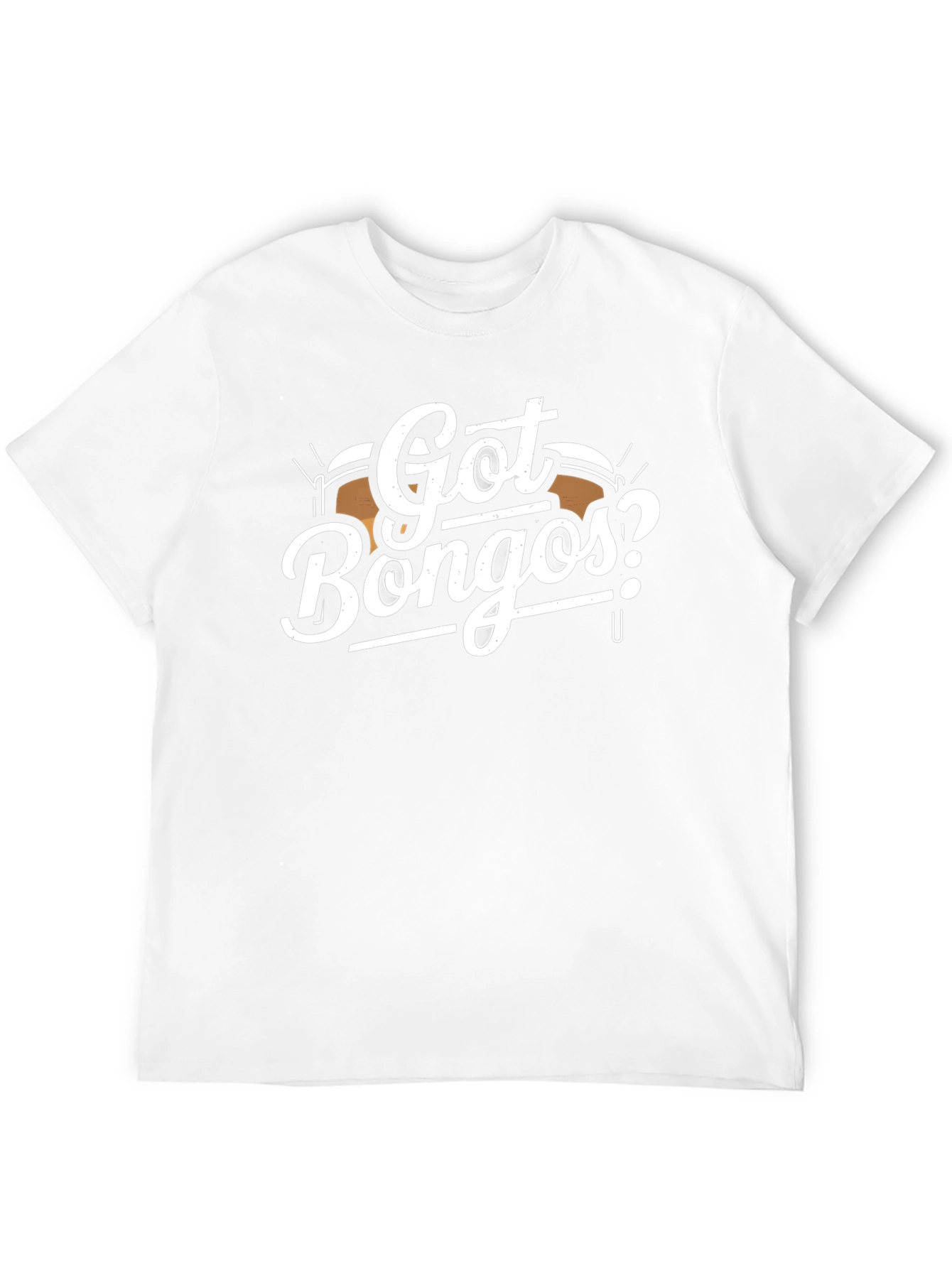 Got Bongos? Black Graphic T-Shirt