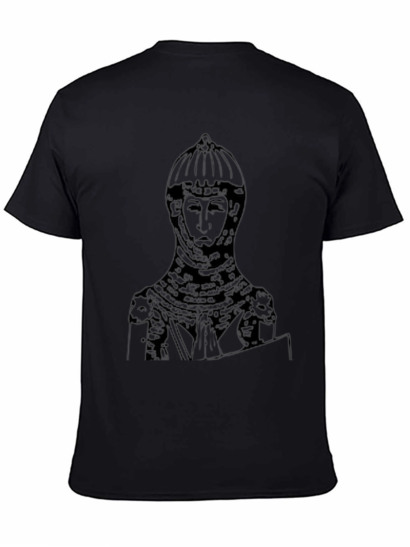 Knight Graphic Black T-Shirt