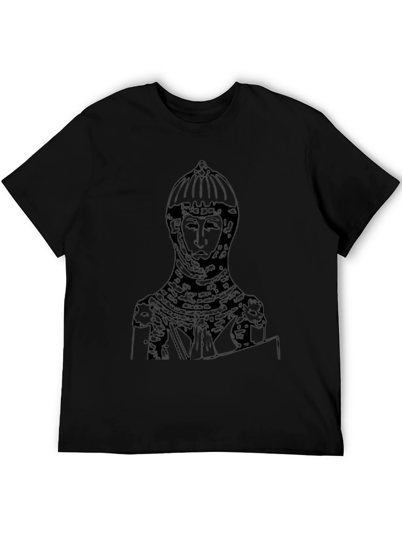 Knight Graphic Black T-Shirt