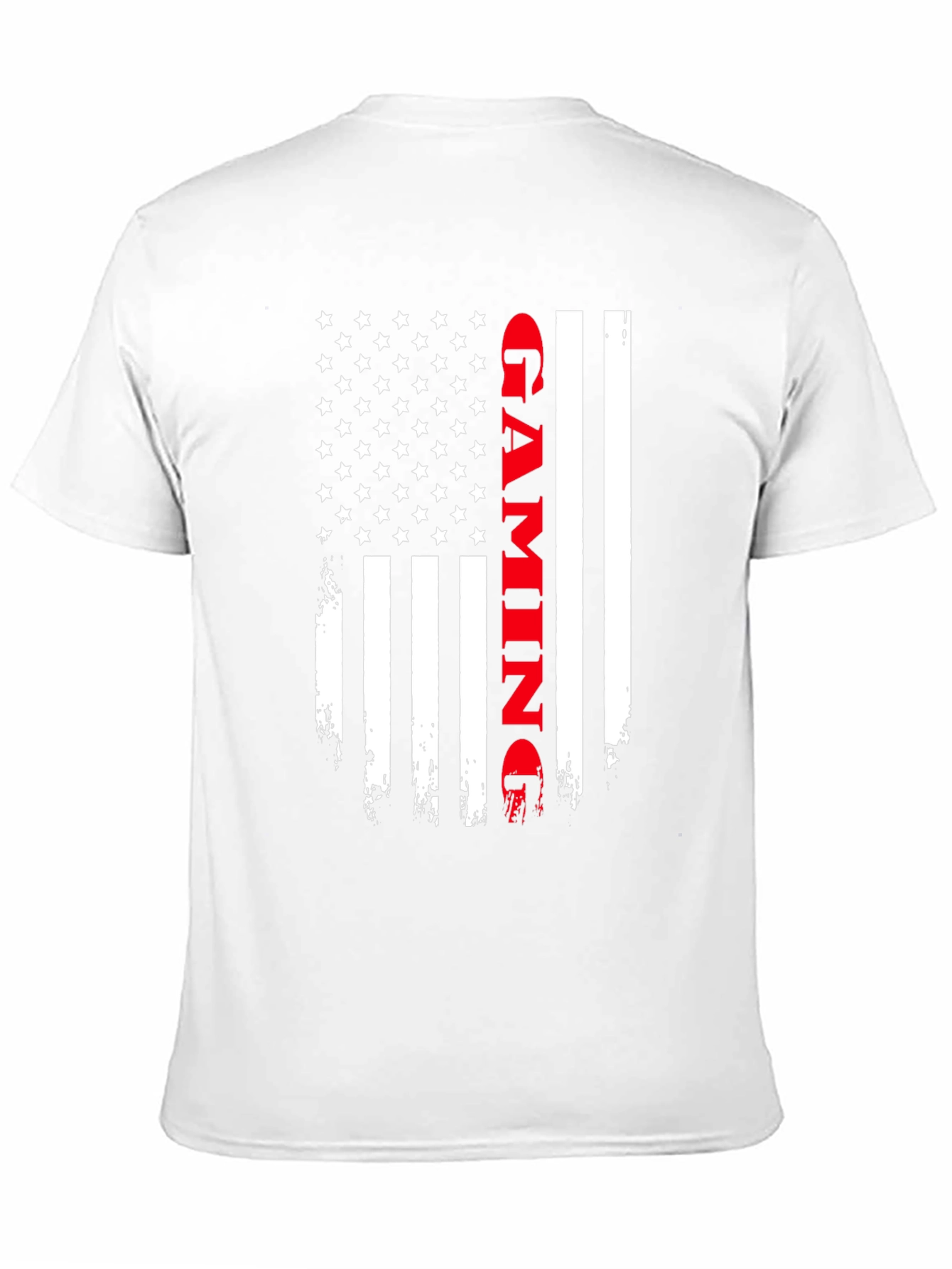 Gaming American Flag T-Shirt Patriotic Gamer Tee