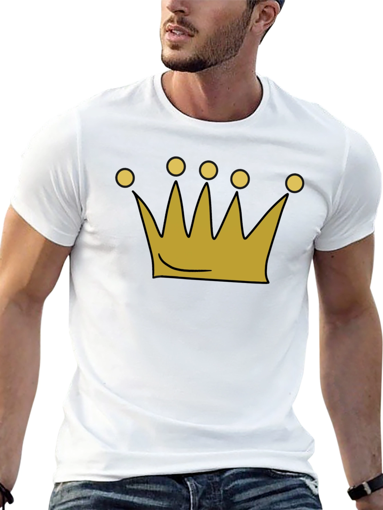 Crown Graphic T-Shirt - Mens Short Sleeve