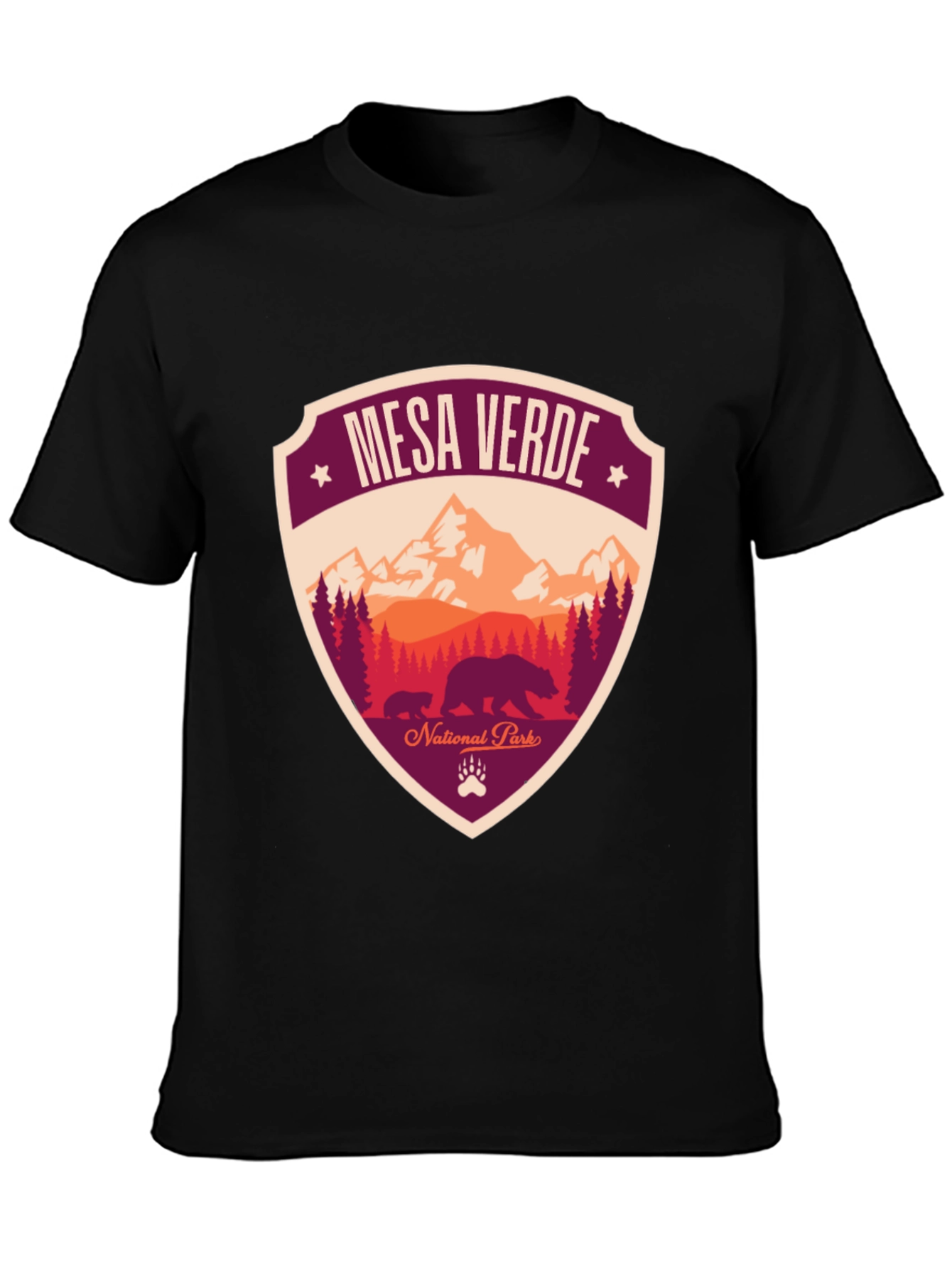 Mesa Verde National Park Bear T-Shirt