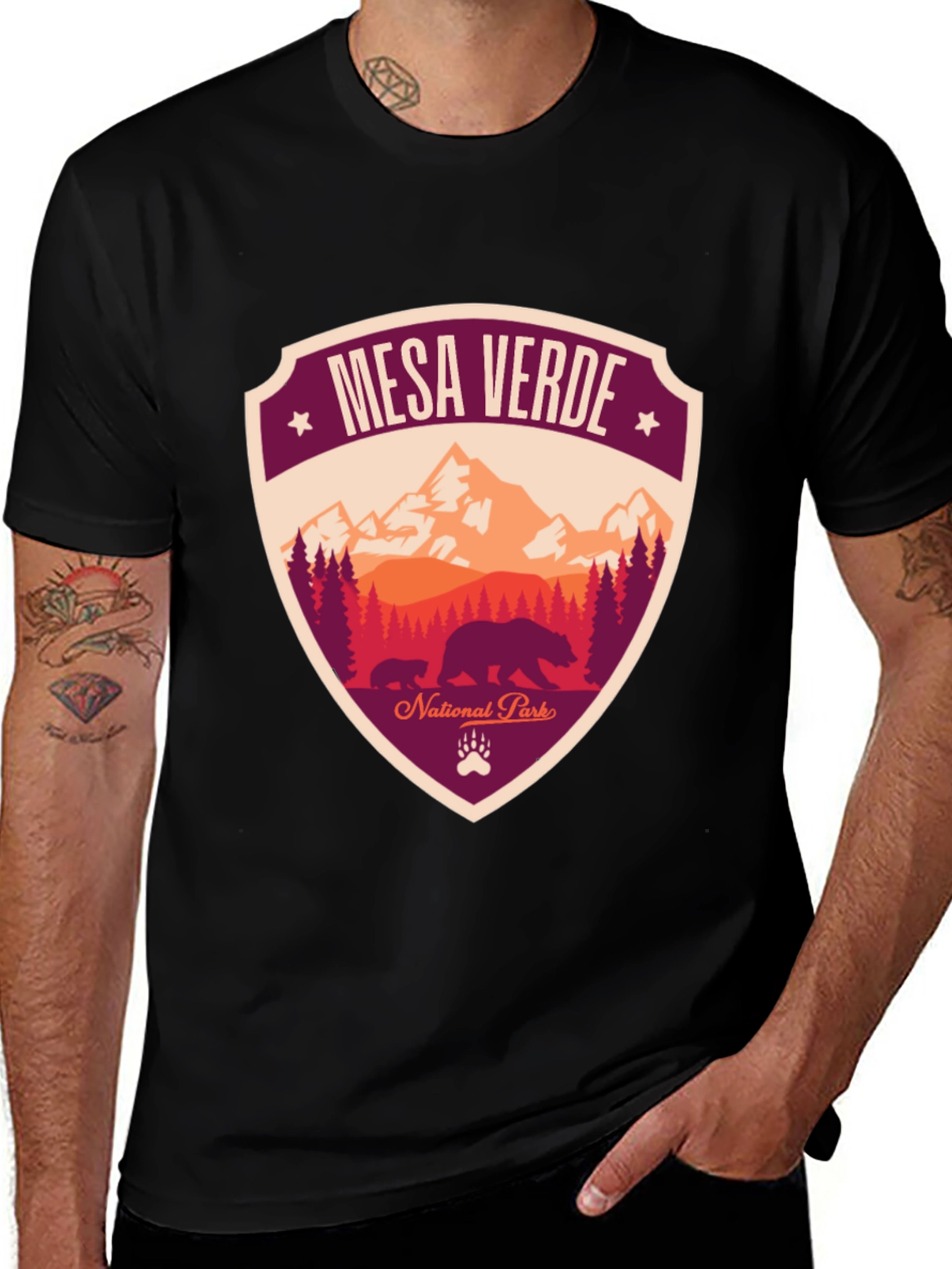 Mesa Verde National Park Bear T-Shirt