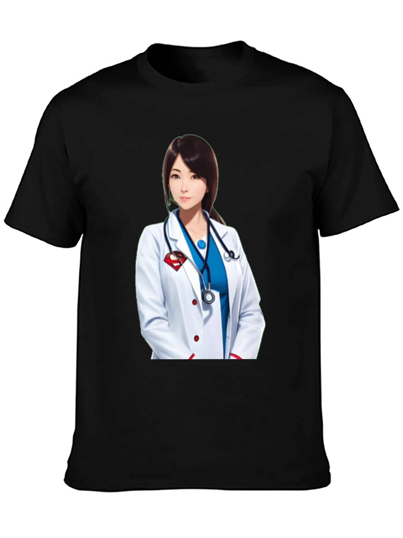 Doctor Superwoman T-Shirt - Stylish Medical Hero Design