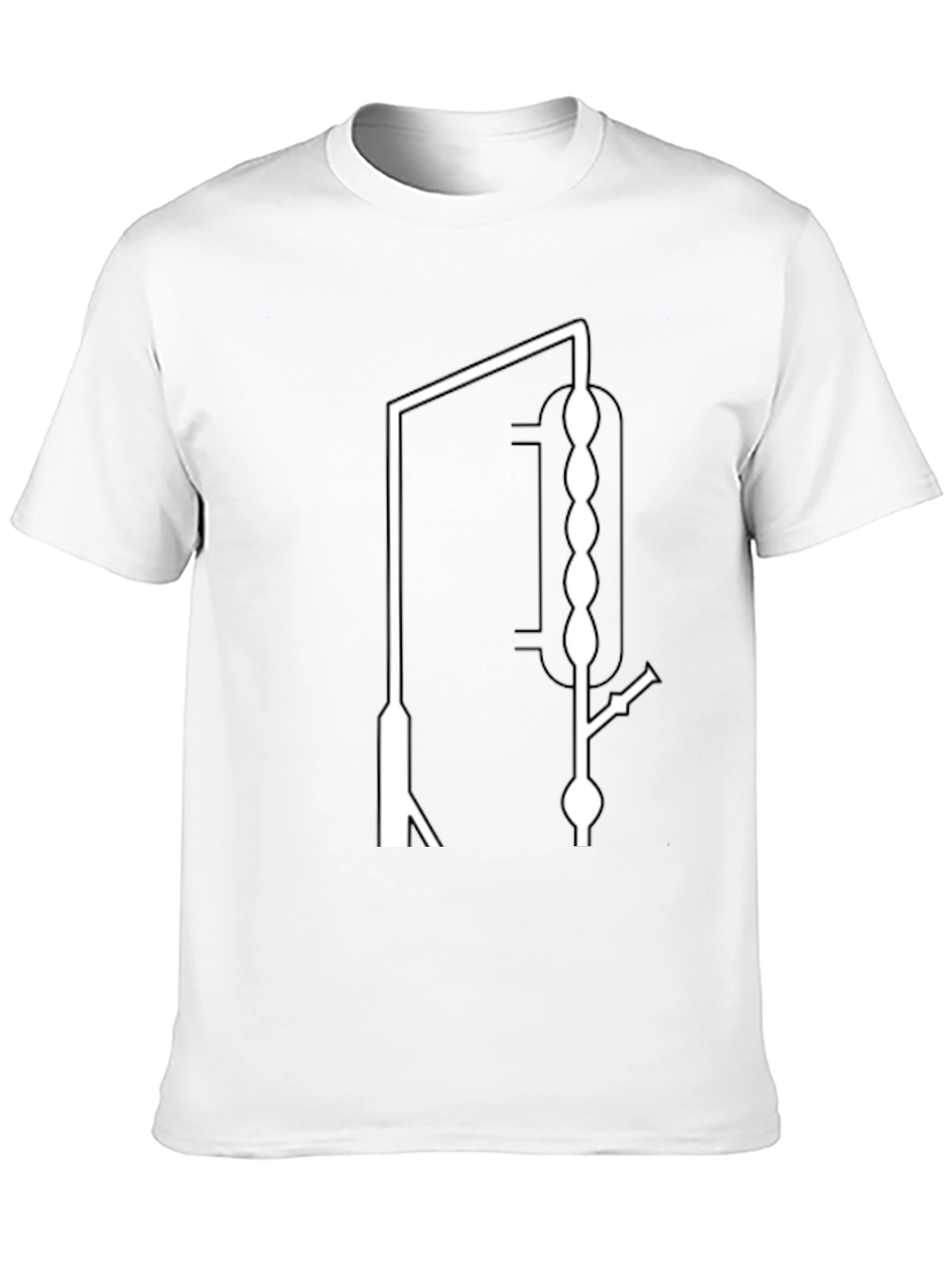 Distillation Apparatus Graphic Tee - Cool Science Shirt
