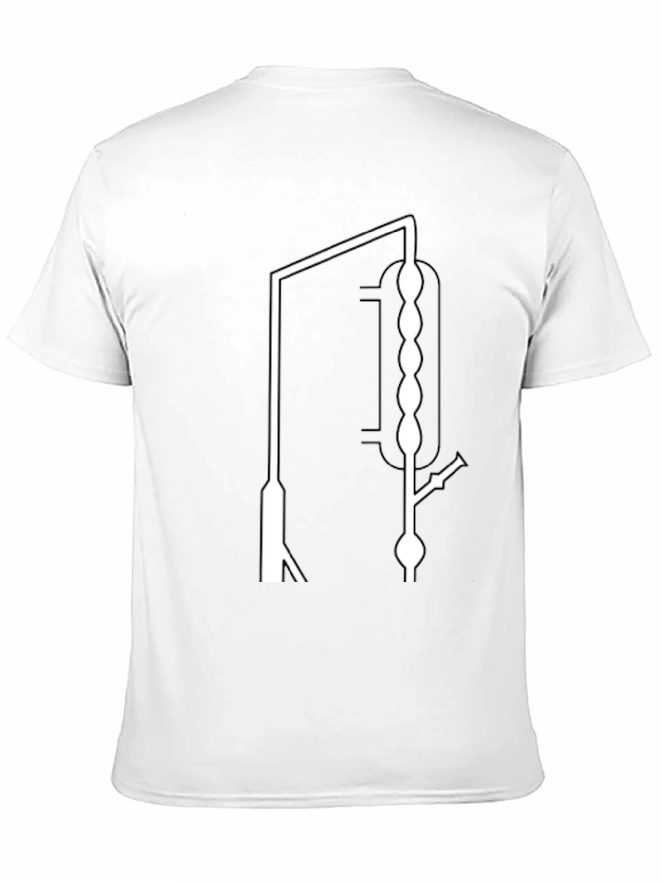 Distillation Apparatus Graphic Tee - Cool Science Shirt
