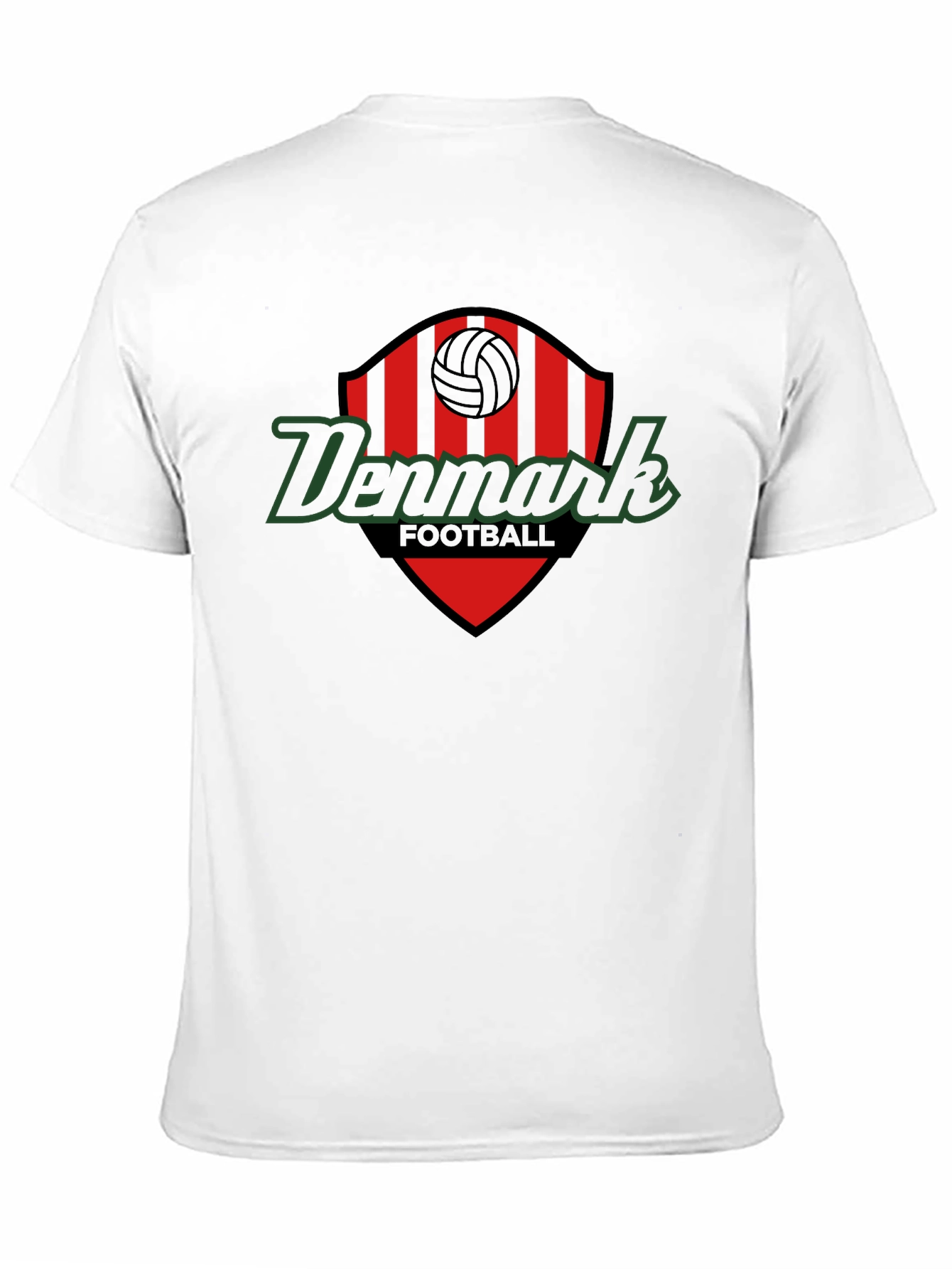 Denmark Football Graphic Tee