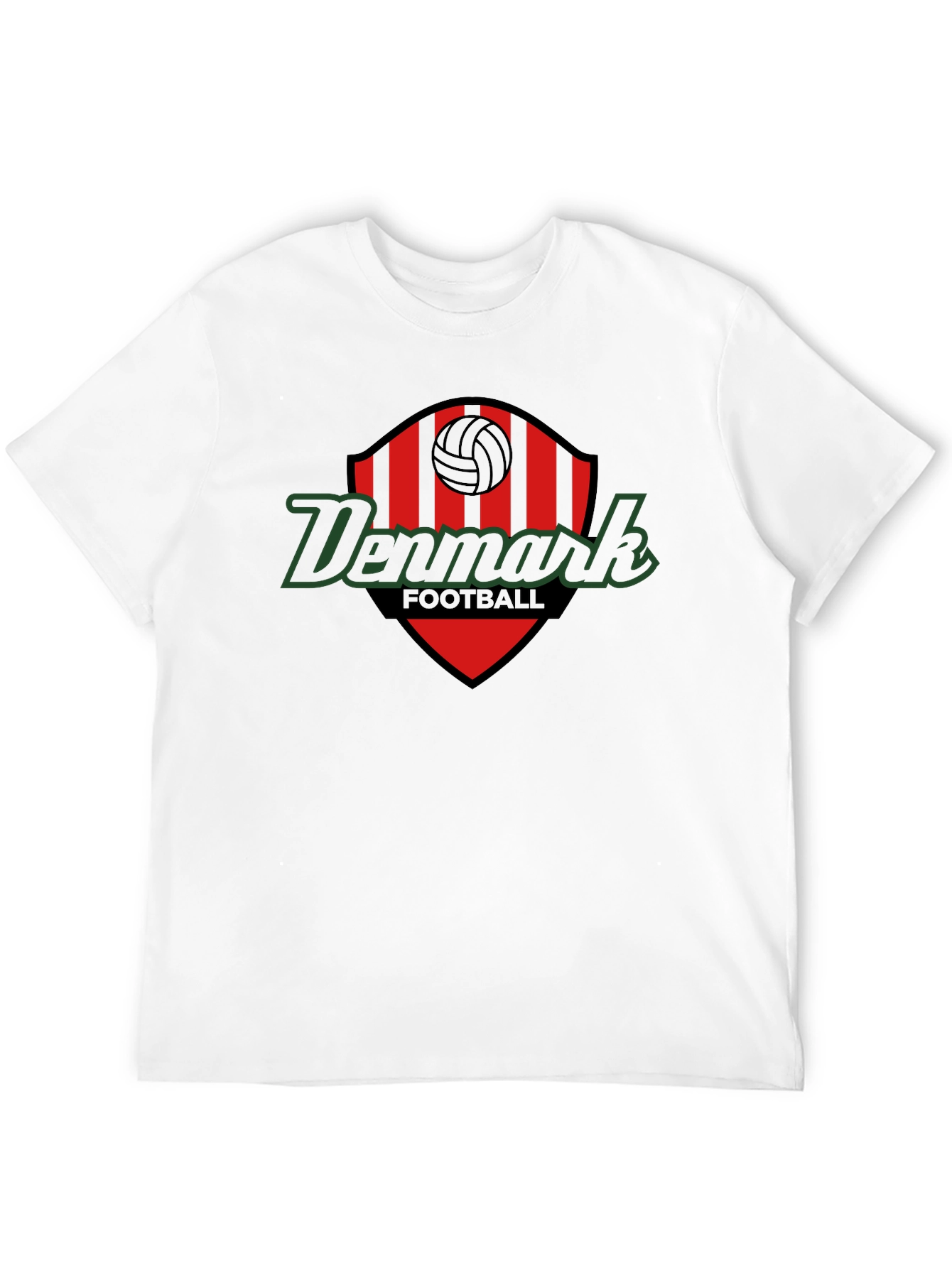 Denmark Football Graphic Tee