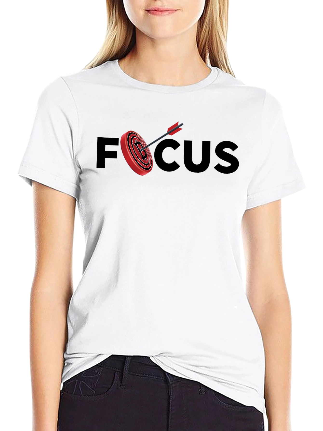 Focus T-Shirt - Target Arrow Design