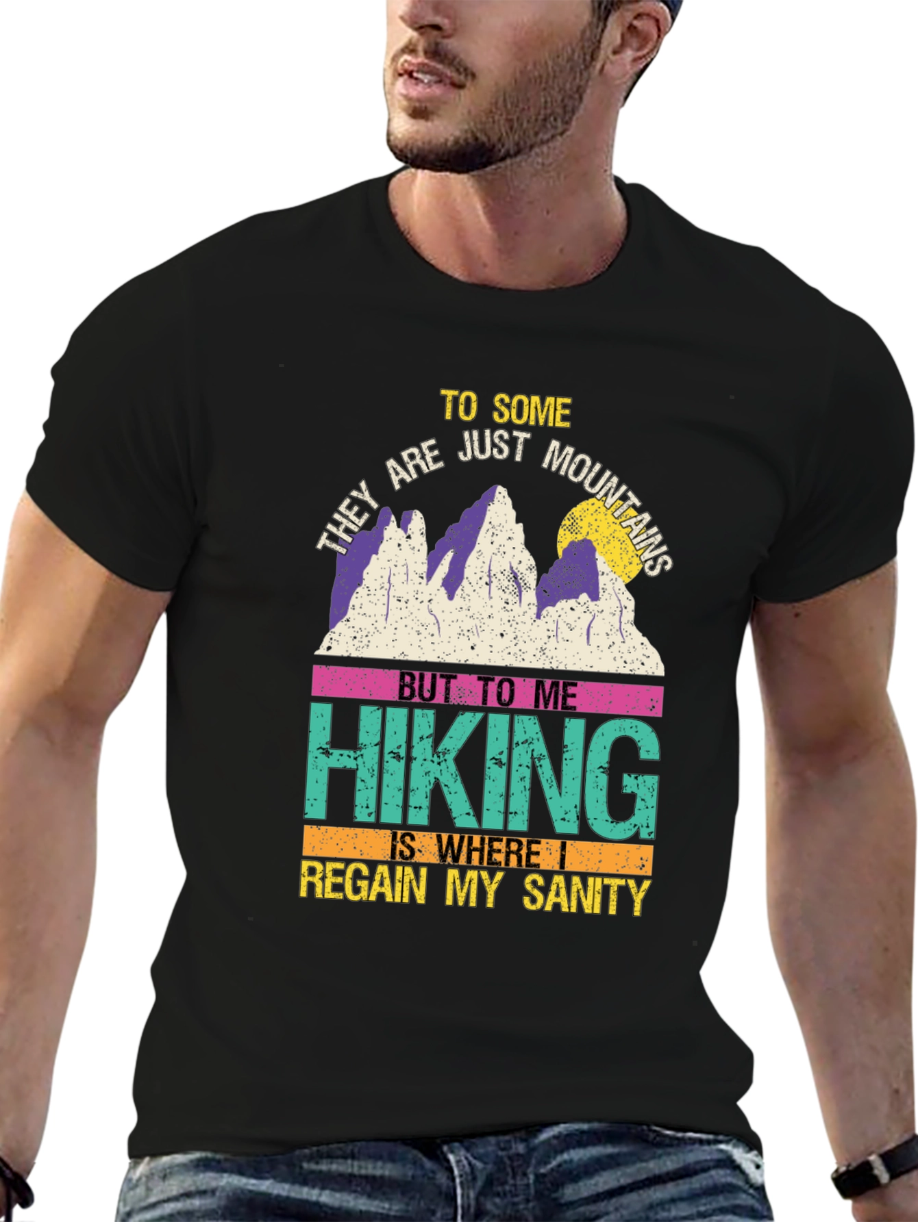 Hiking Sanity T-Shirt: Mountains & Adventure