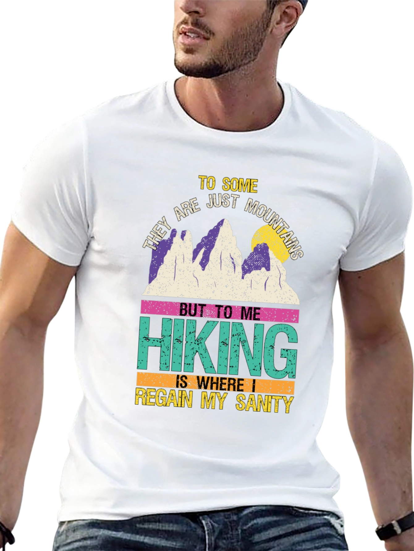 Hiking Sanity T-Shirt: Mountains & Adventure