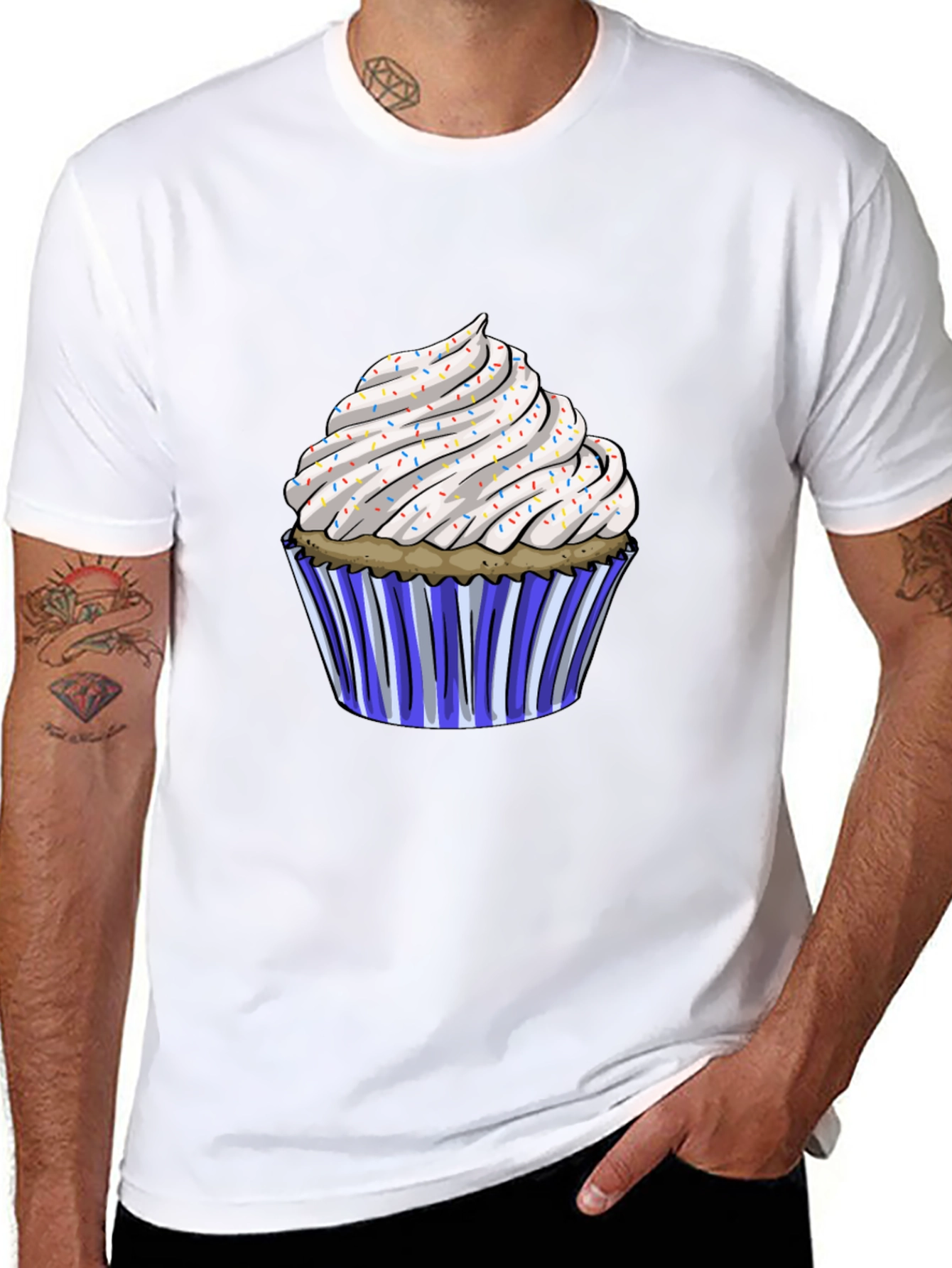 Cupcake Graphic Tee - Sweet Treat Style